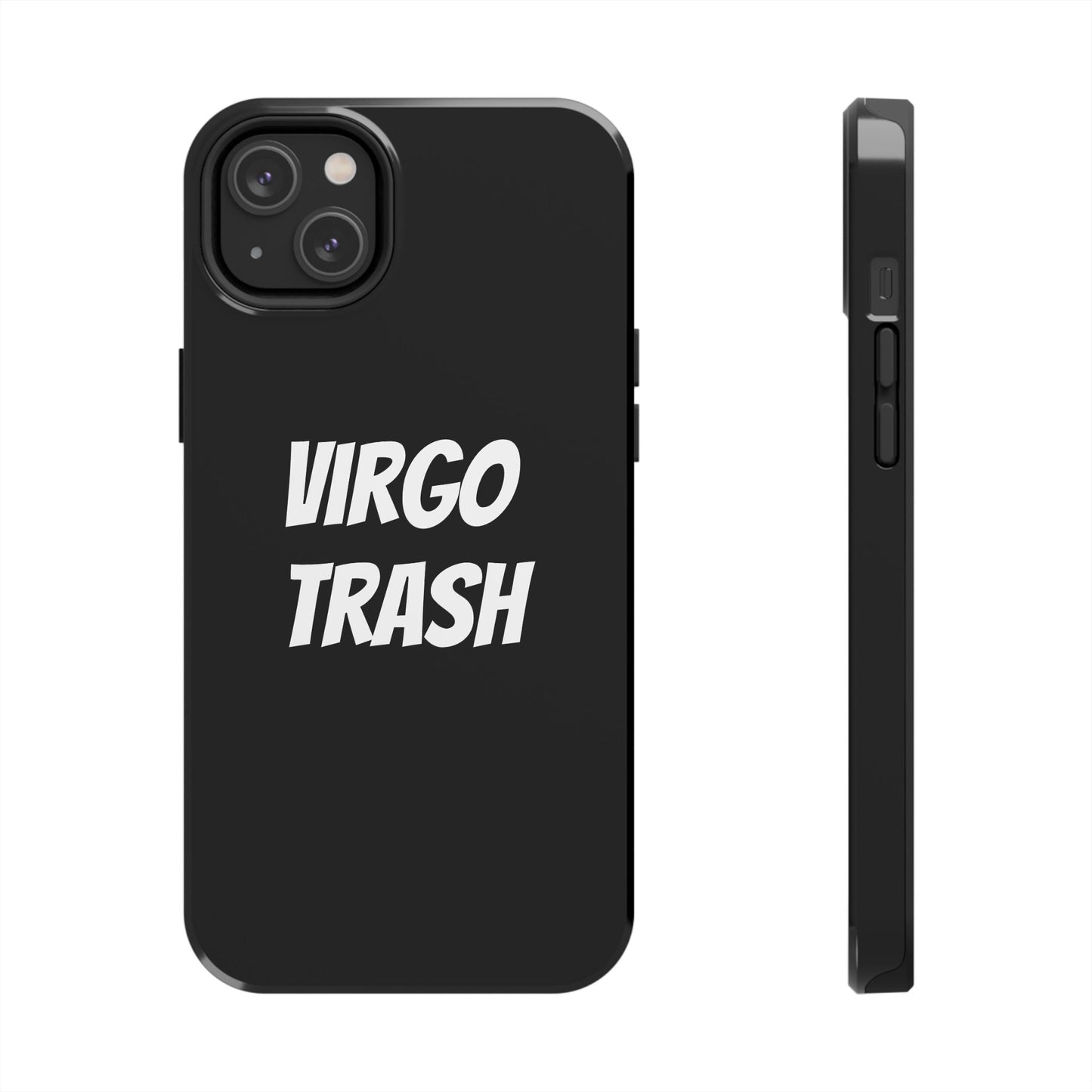 virgo trash phone case