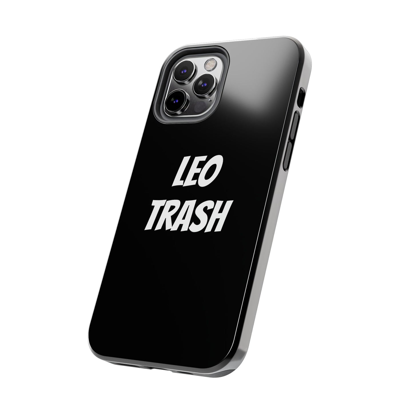 leo trash phone case