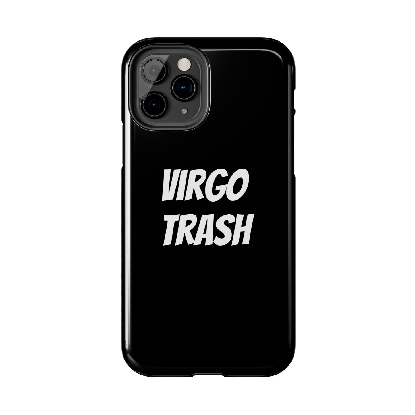 virgo trash phone case