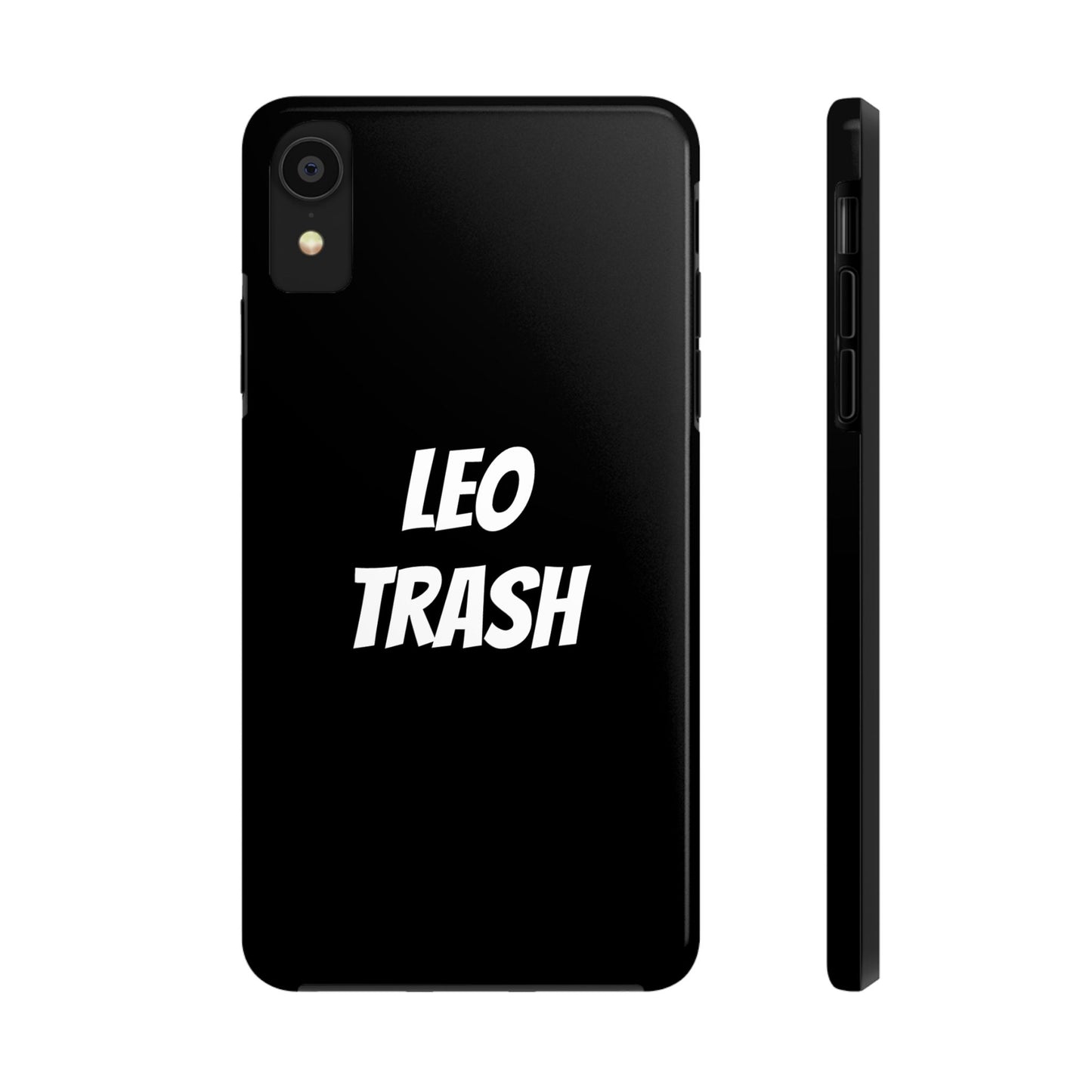 leo trash phone case