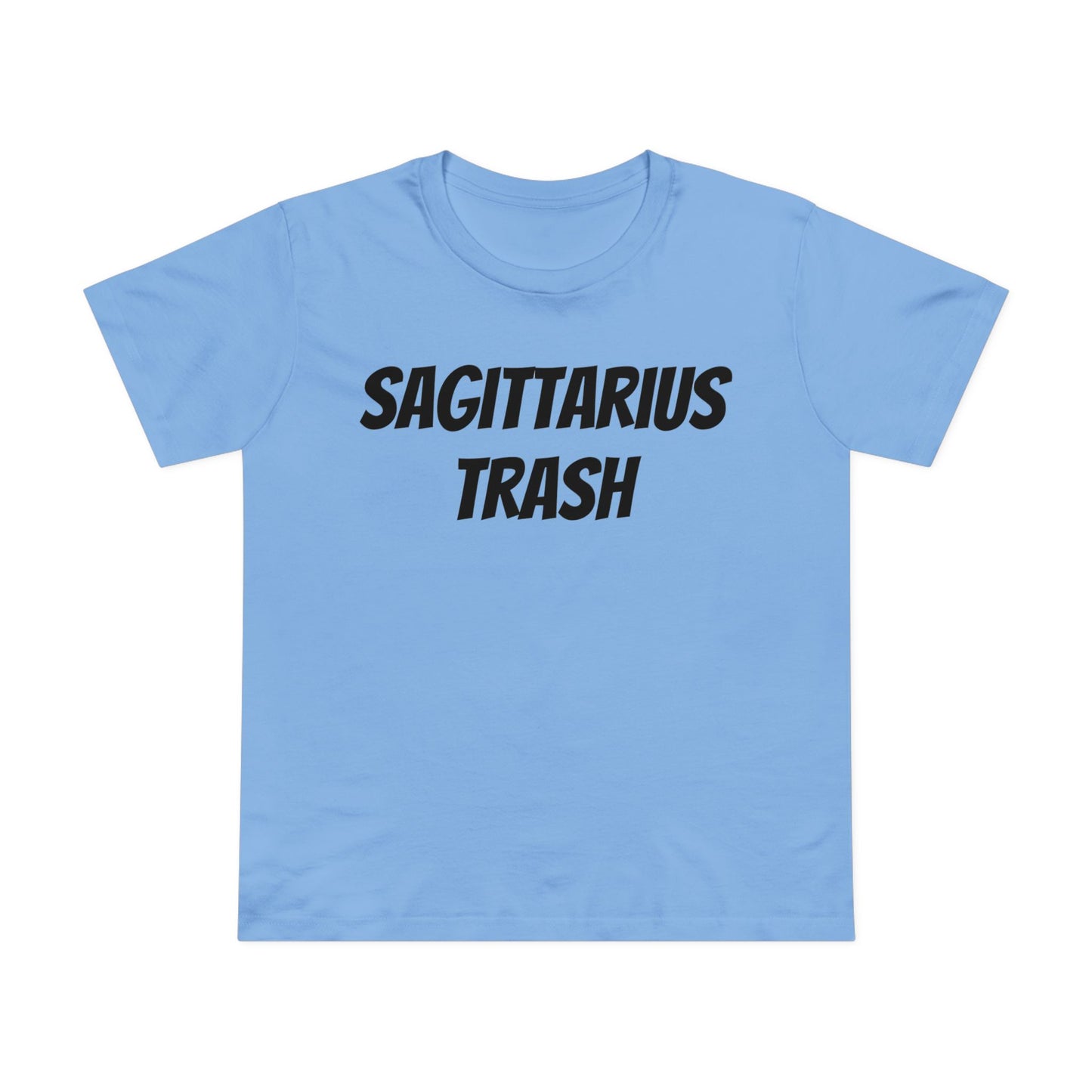 sagittarius trash women’s tee