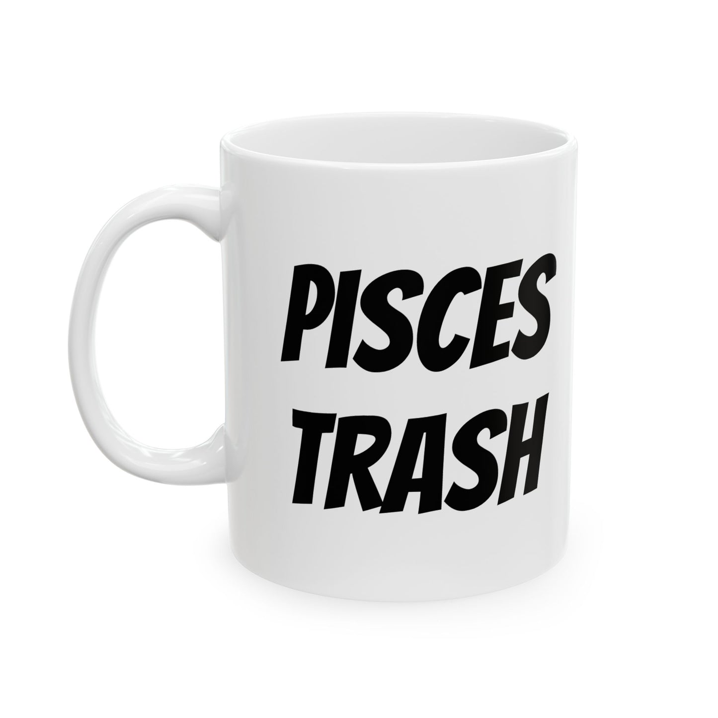 pisces trash mug