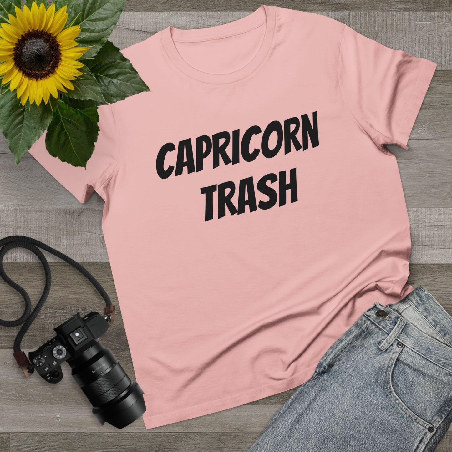 capricorn trash women’s tee