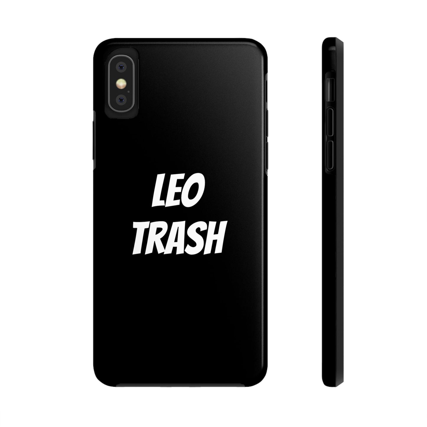 leo trash phone case