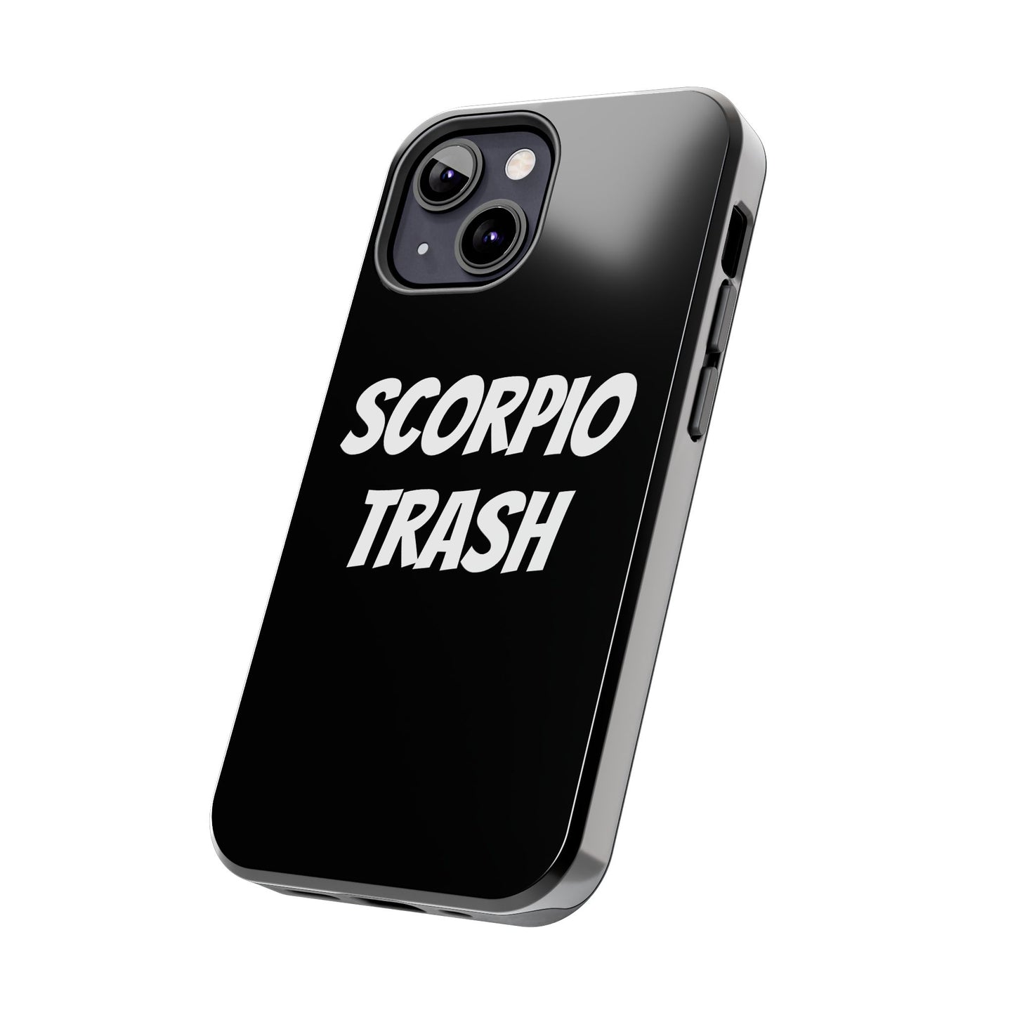 scorpio trash phone case