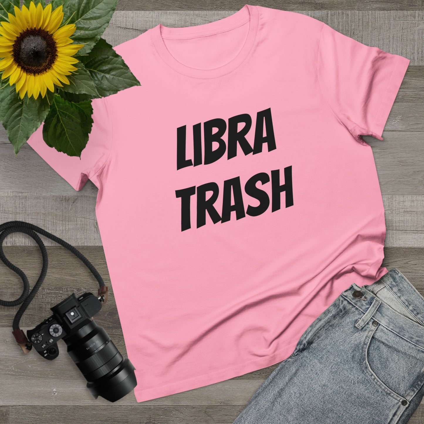 libra trash women’s tee