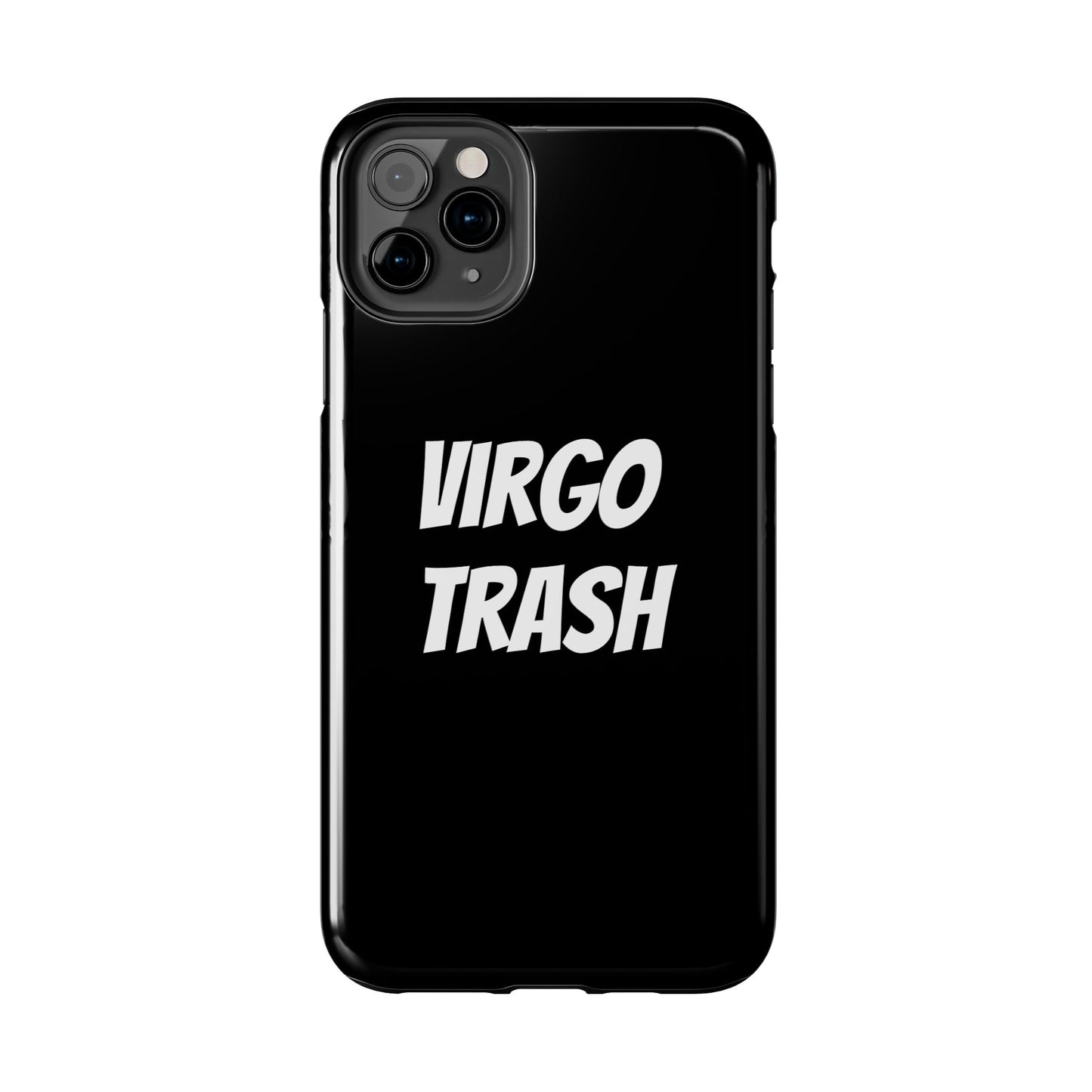 virgo trash phone case