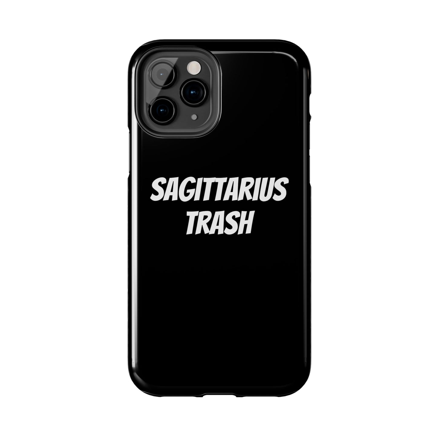 sagittarius trash phone case