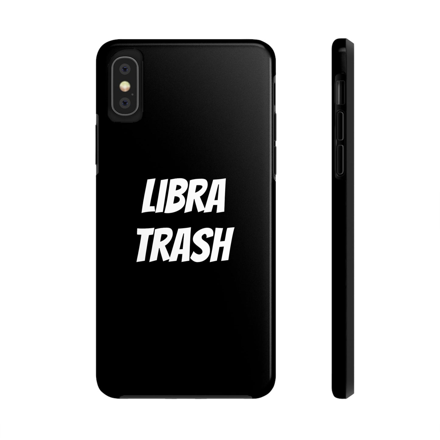 libra trash phone case