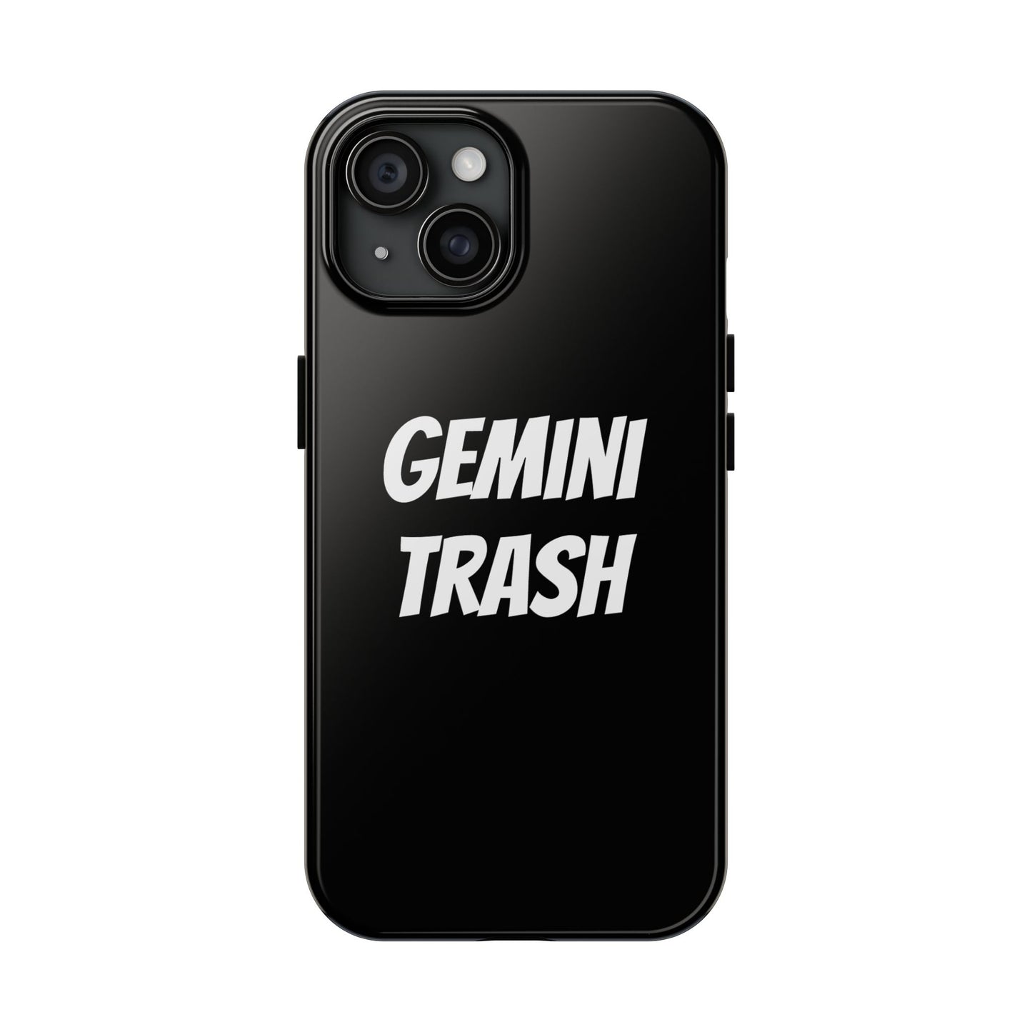 gemini trash phone case