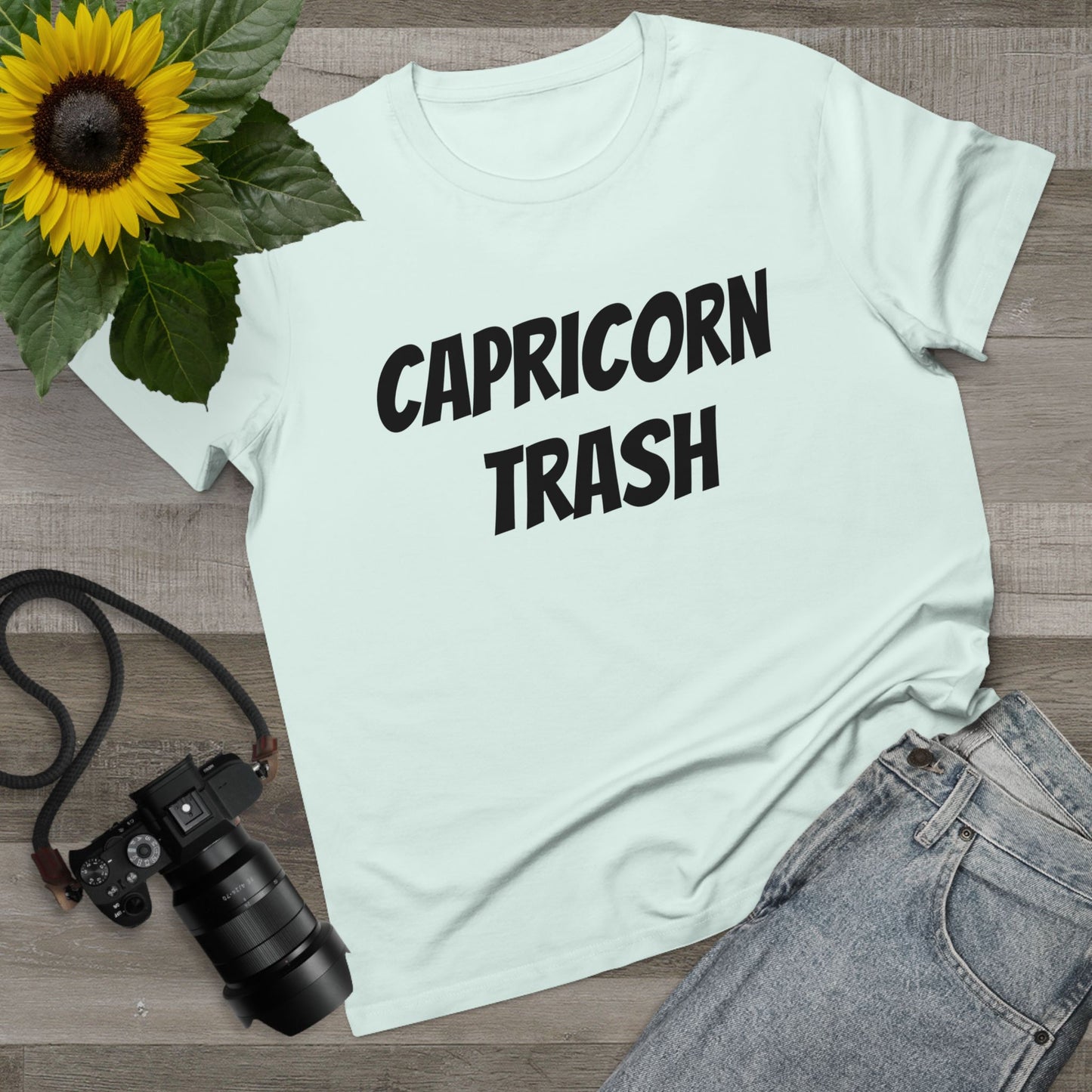 capricorn trash women’s tee