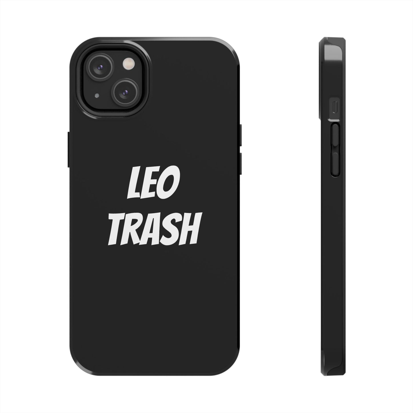 leo trash phone case