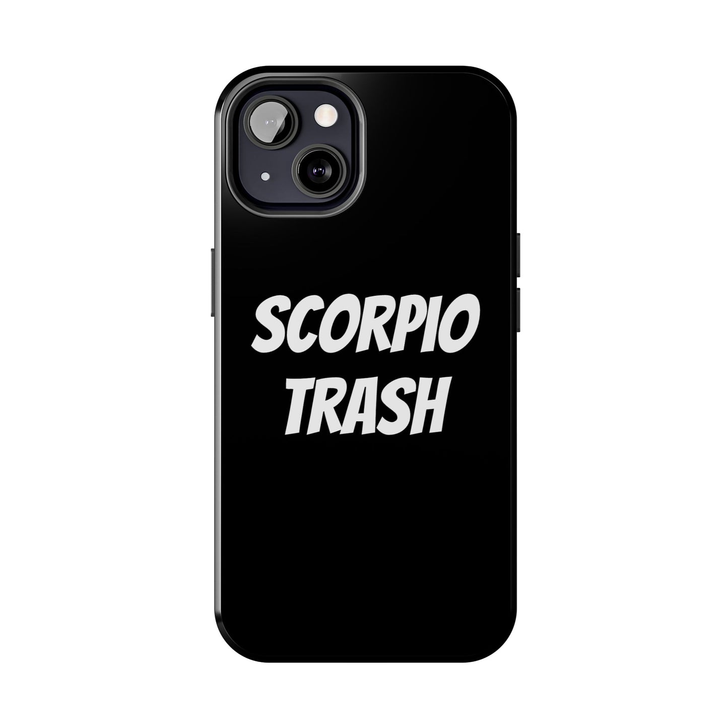 scorpio trash phone case