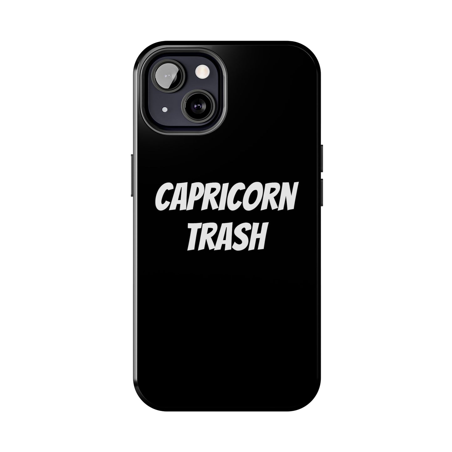 capricorn trash phone case