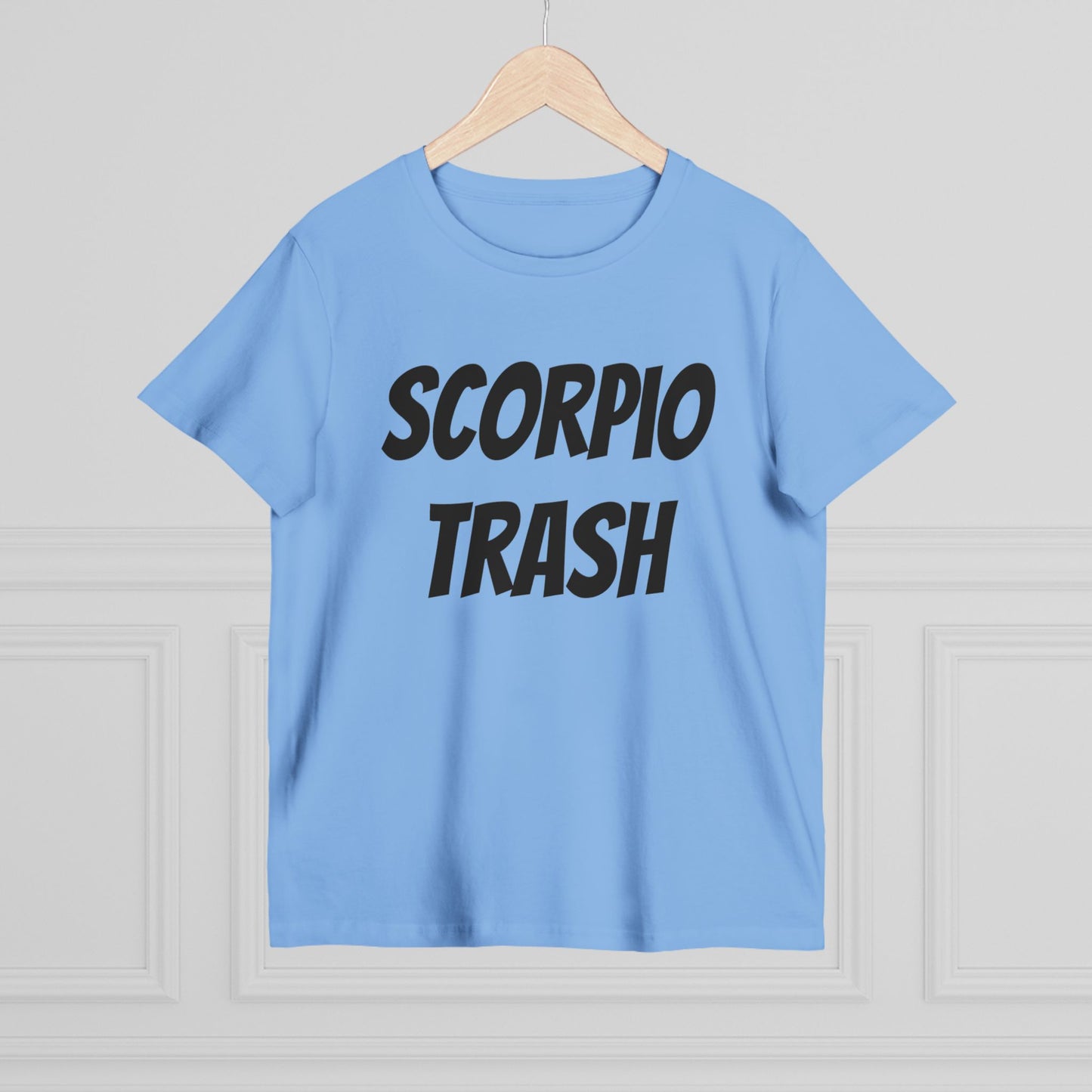 scorpio trash women’s tee