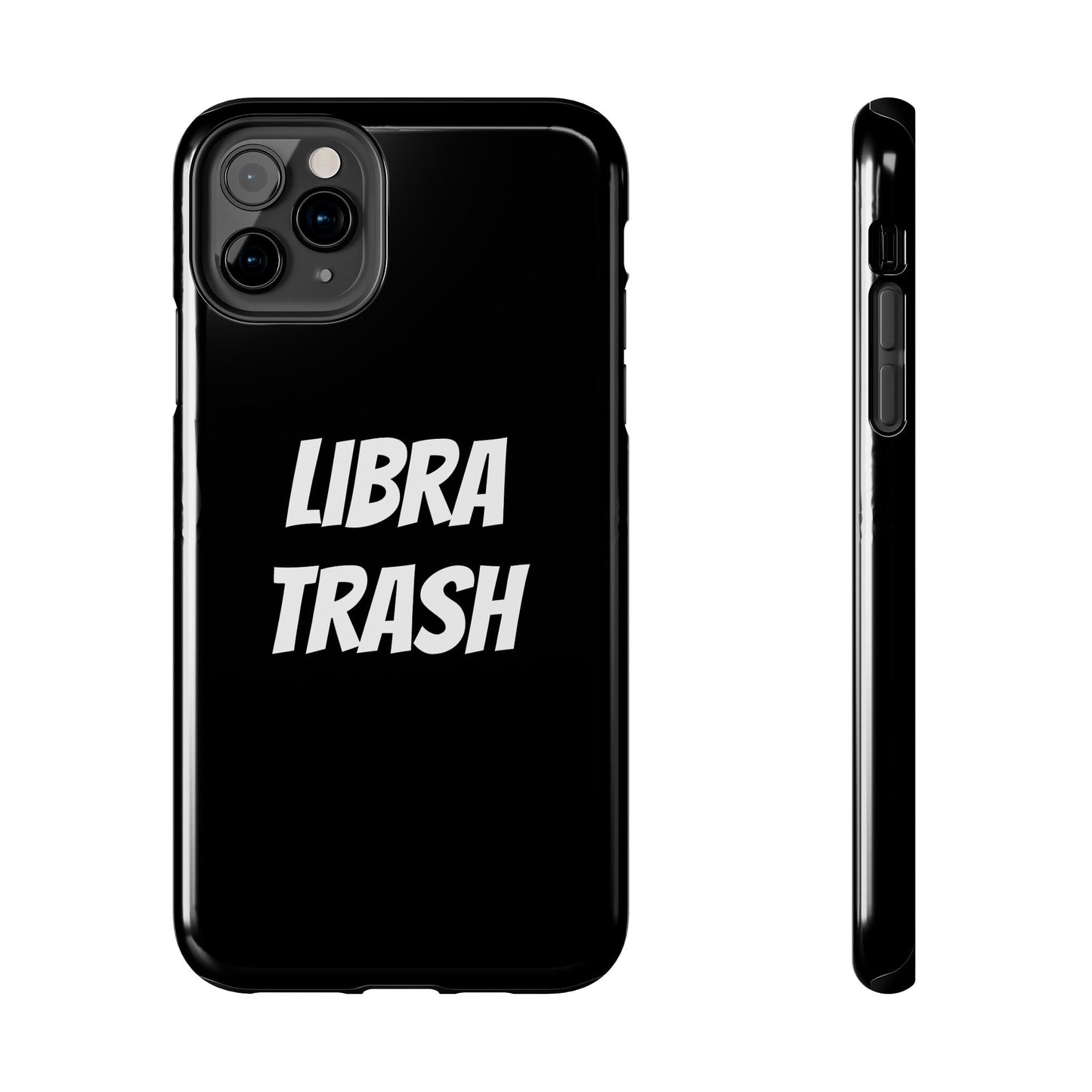 libra trash phone case
