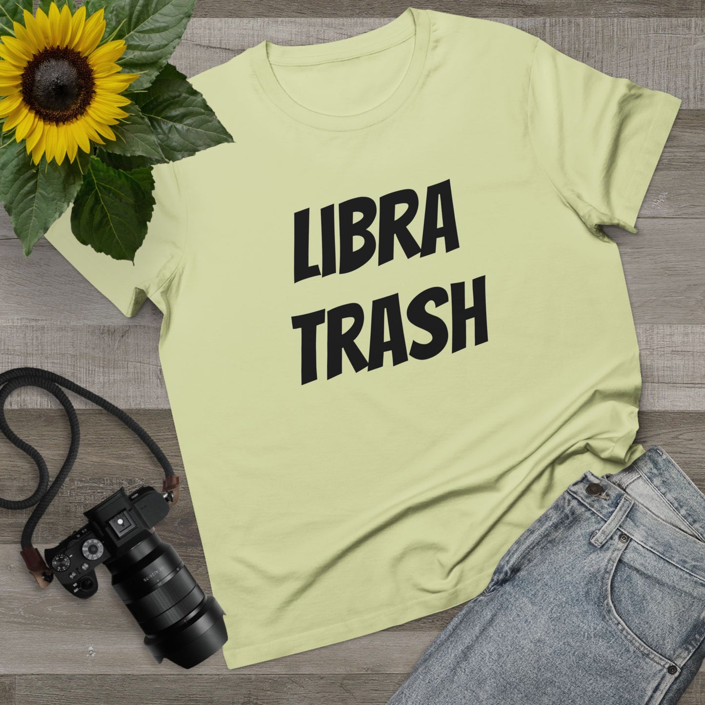 libra trash women’s tee