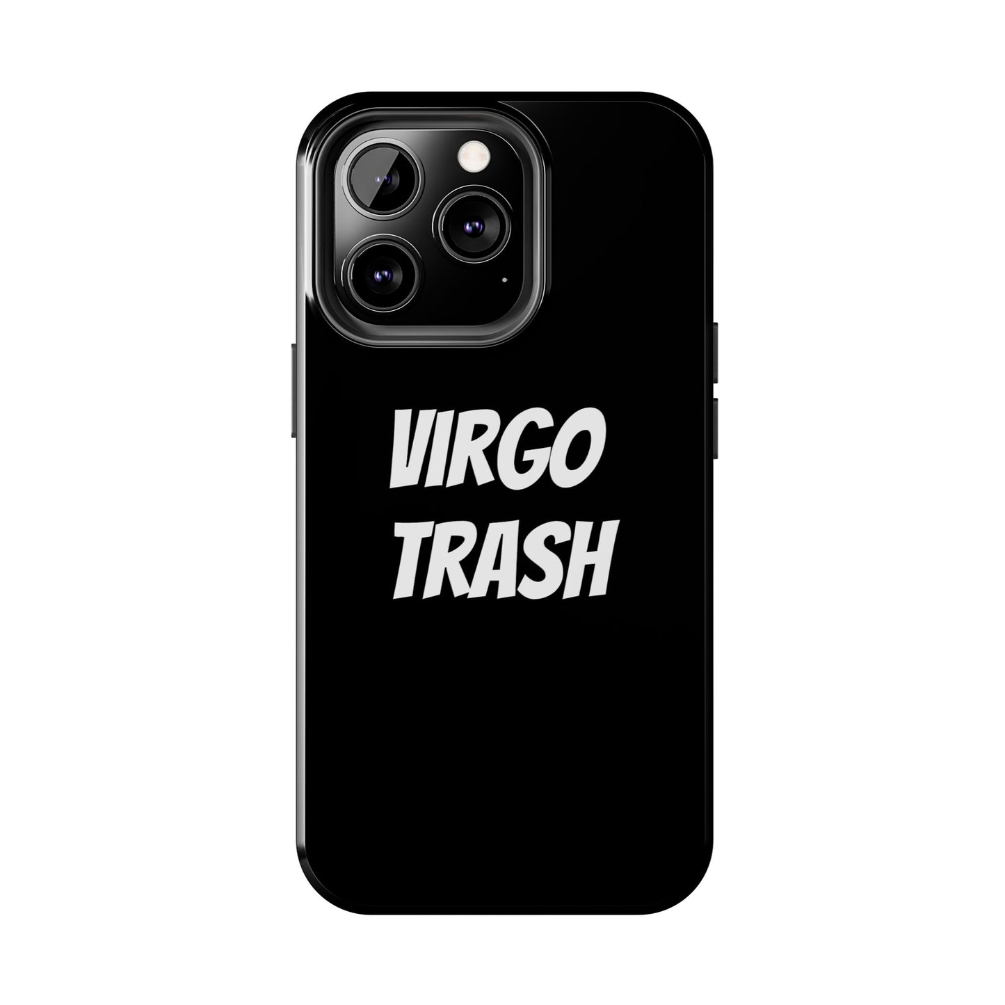 virgo trash phone case