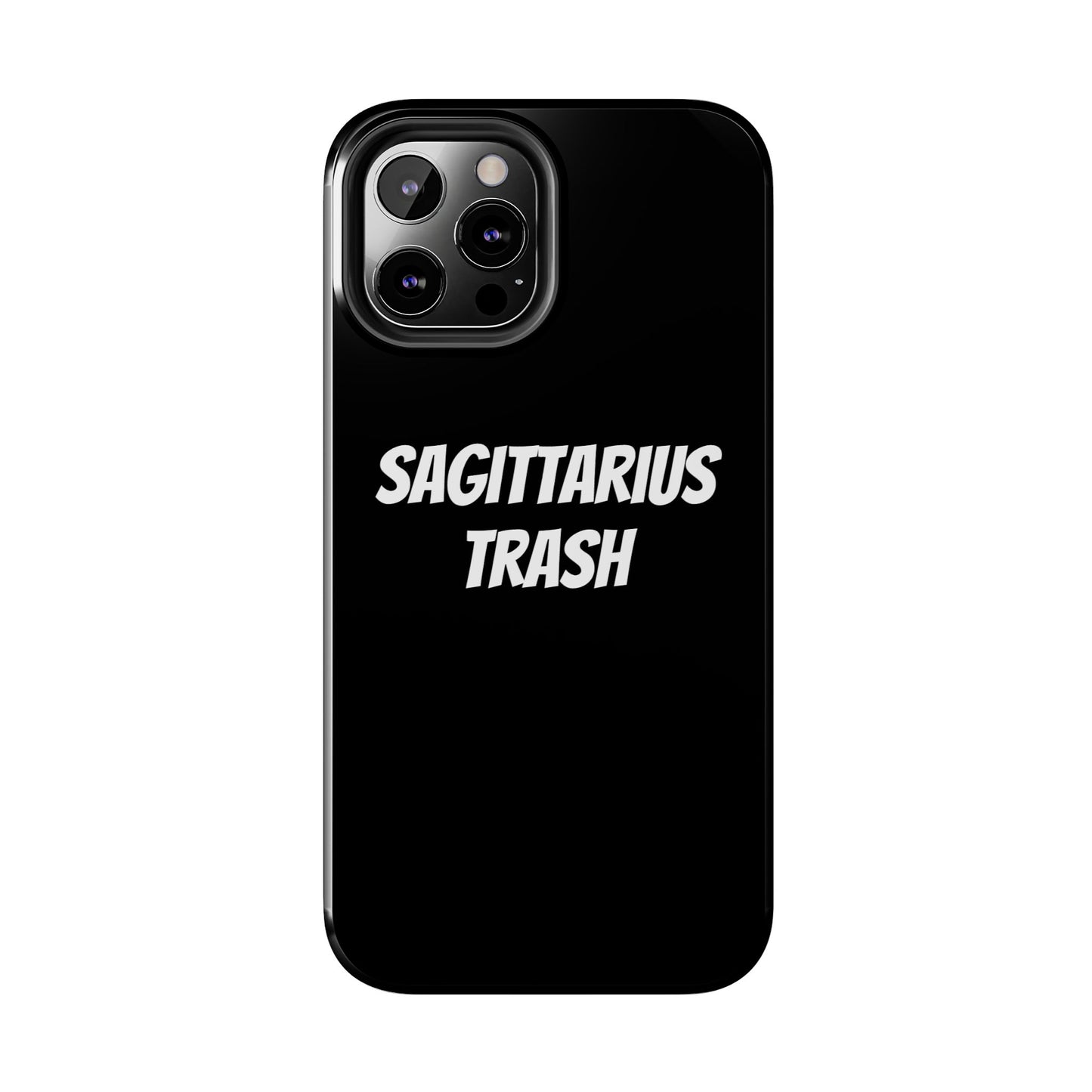 sagittarius trash phone case
