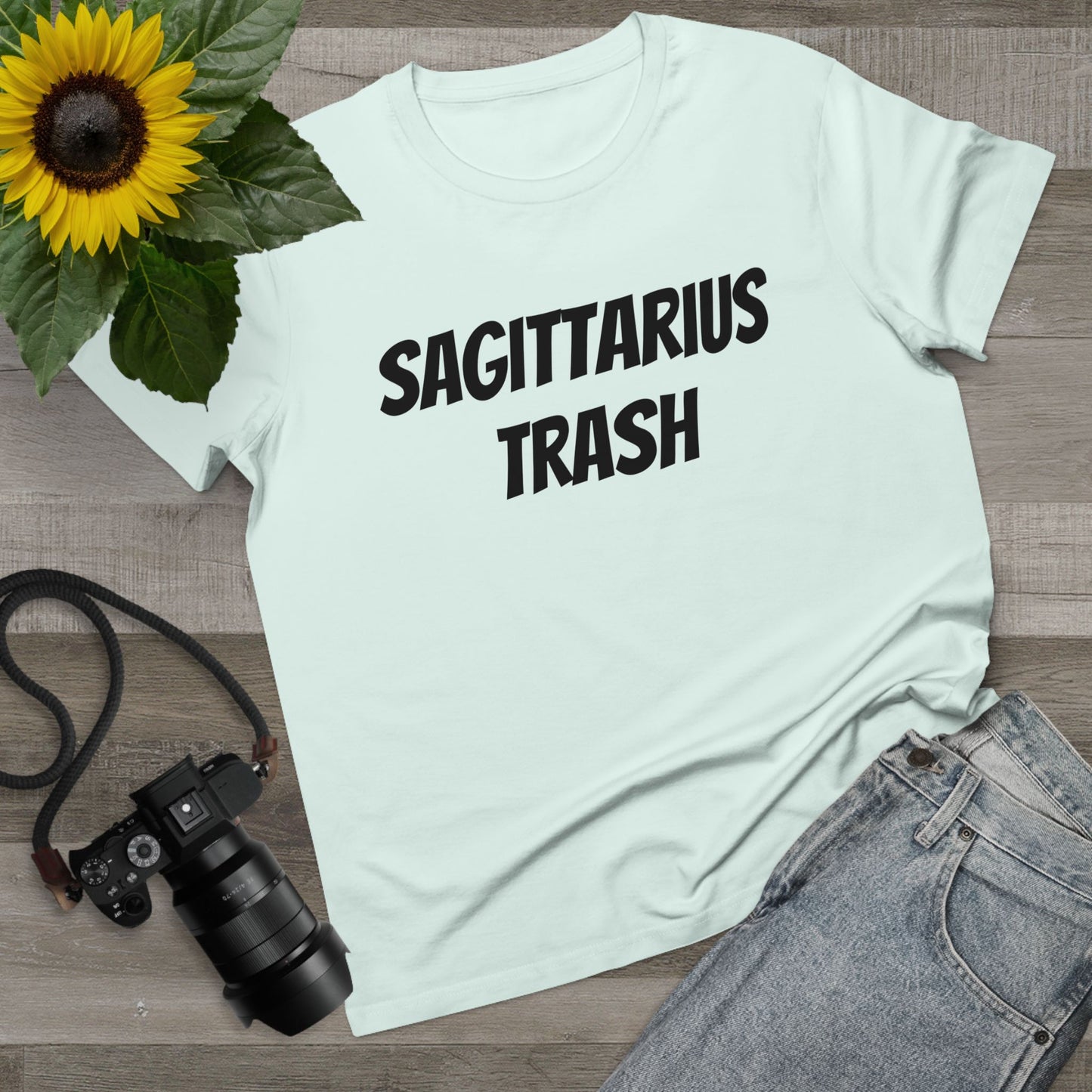 sagittarius trash women’s tee