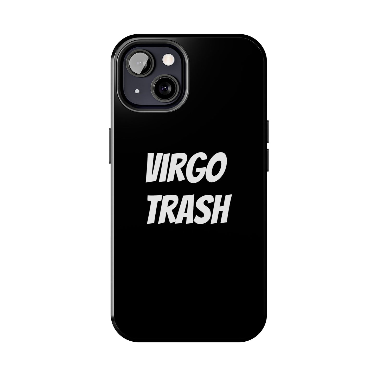 virgo trash phone case