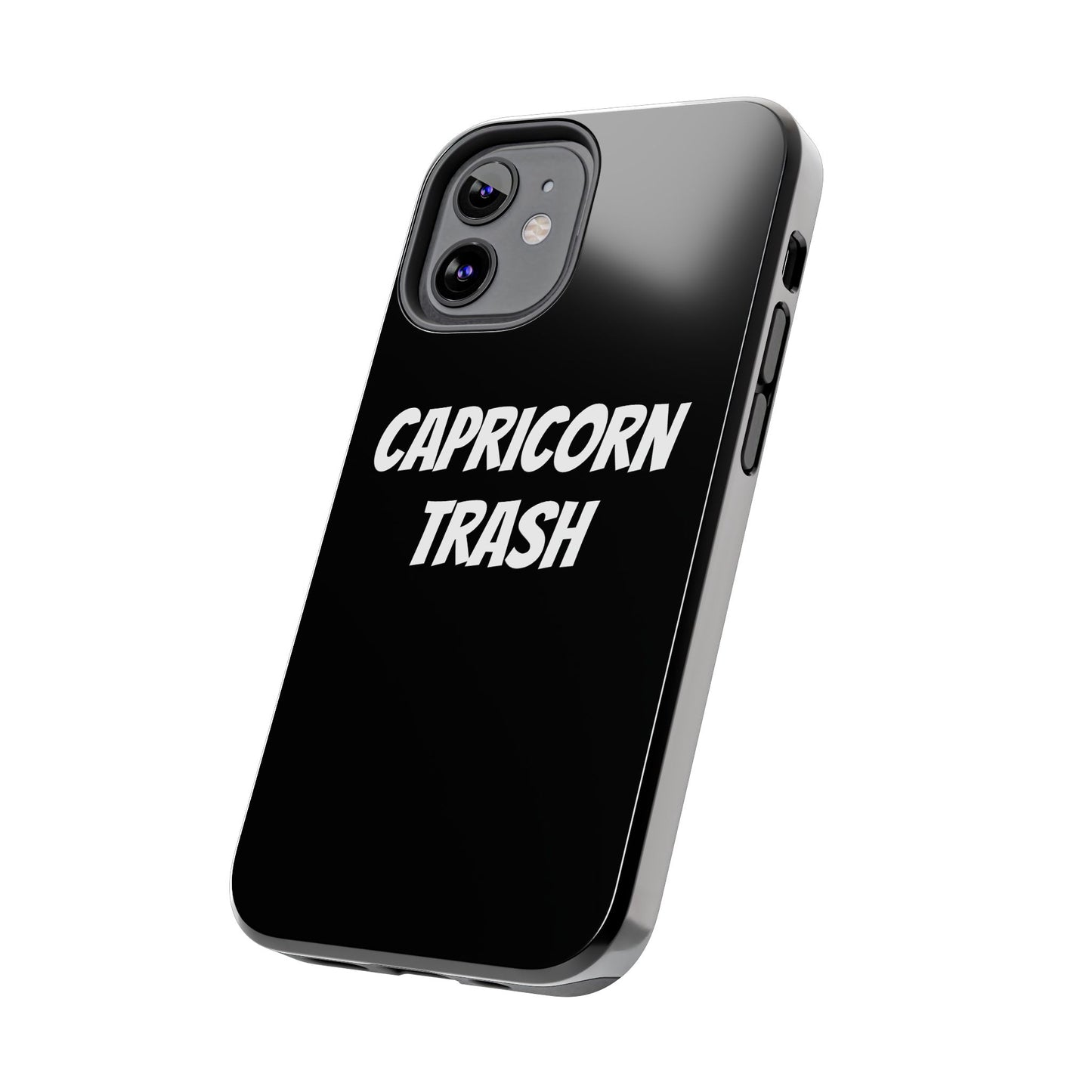 capricorn trash phone case