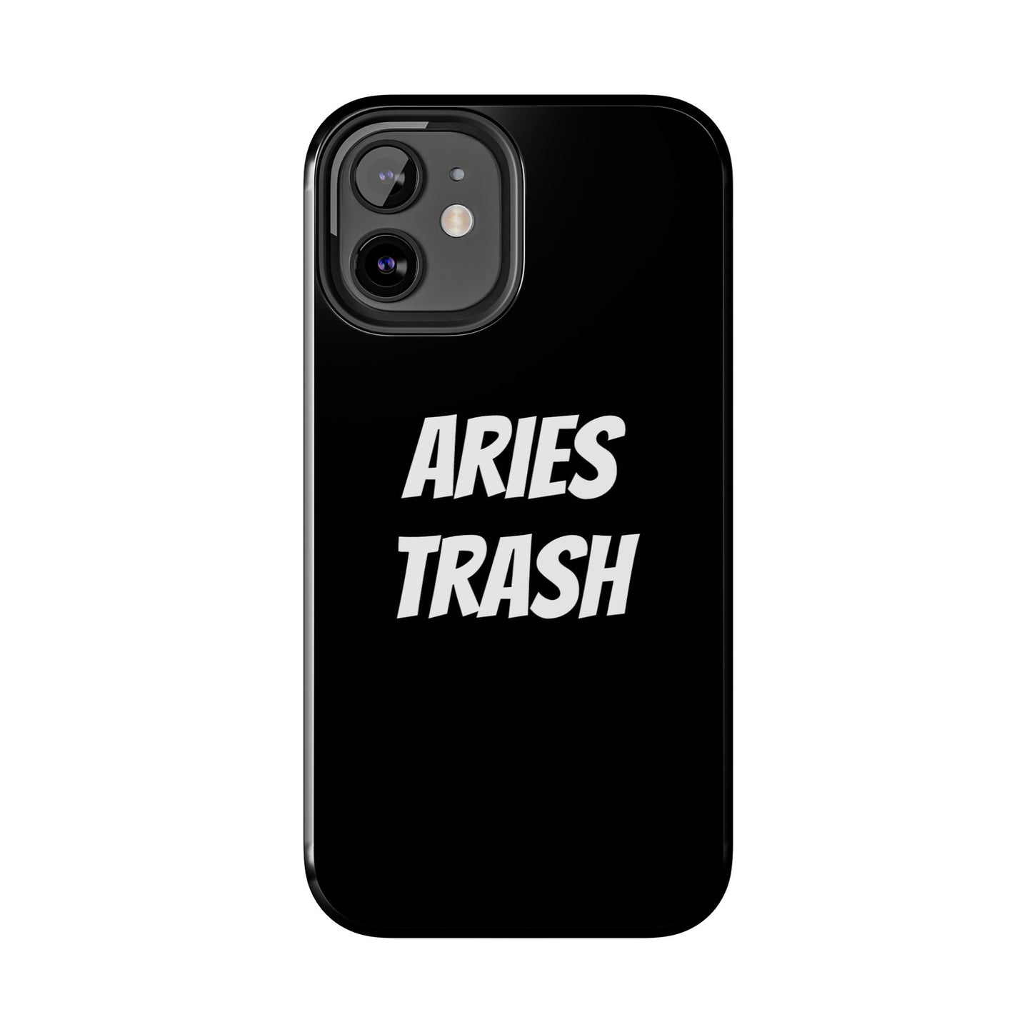aries trash phone case