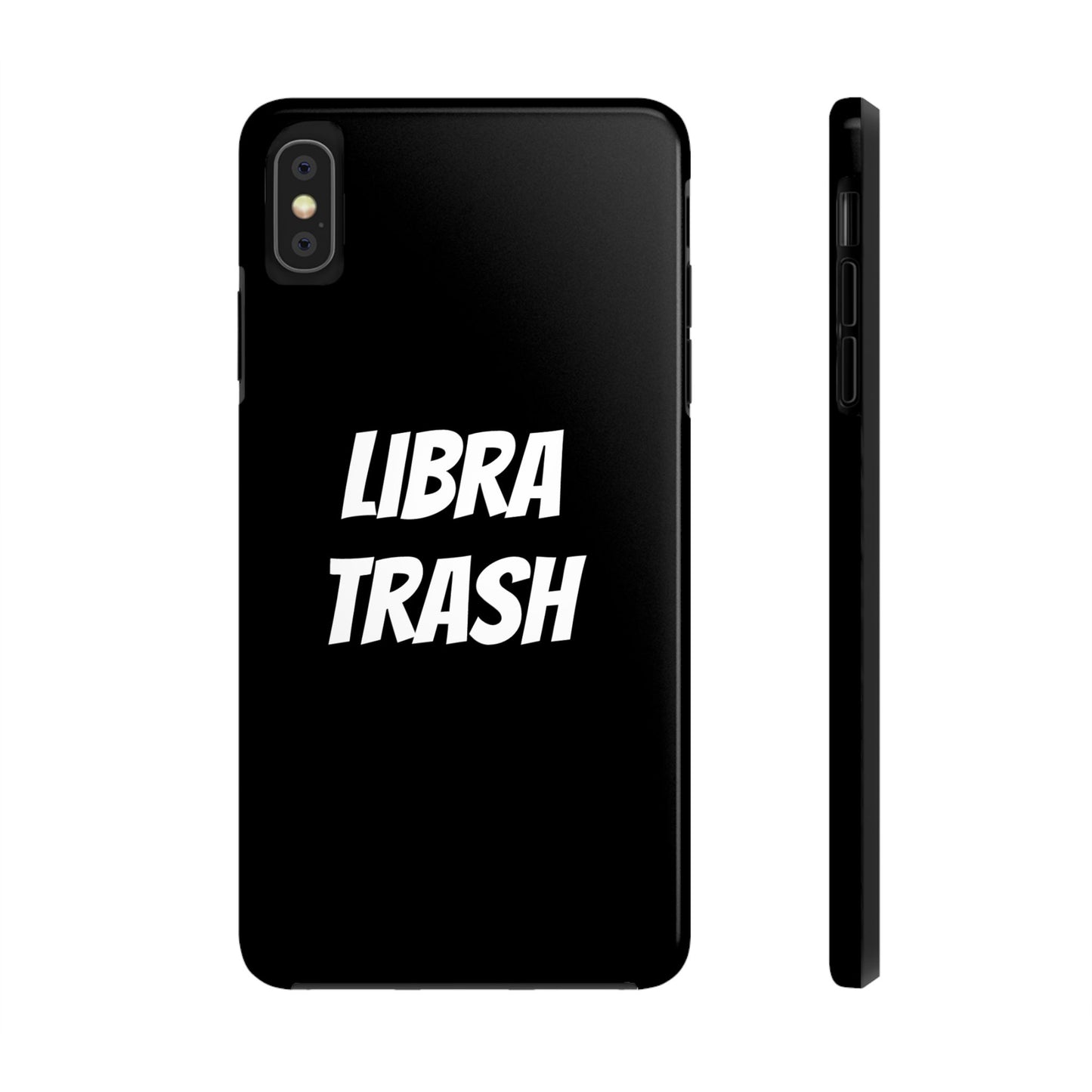 libra trash phone case