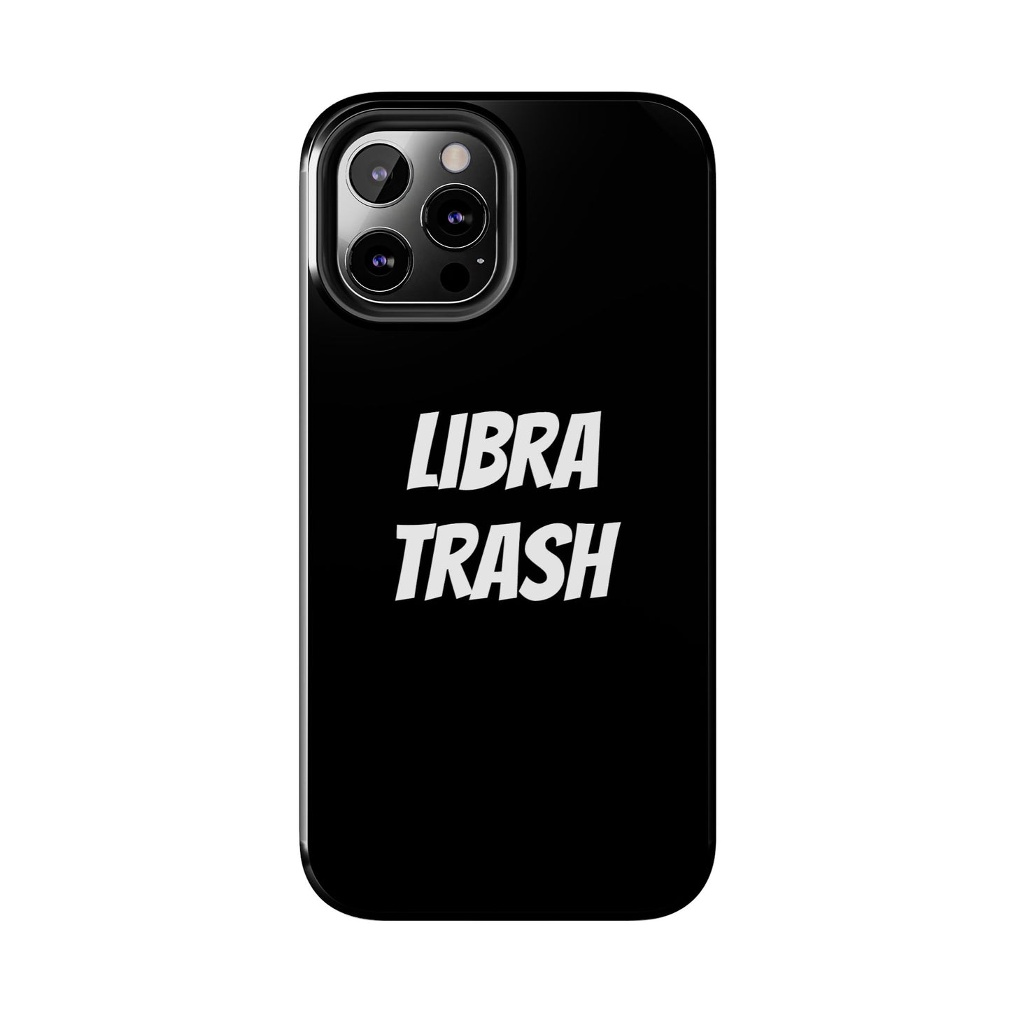 libra trash phone case