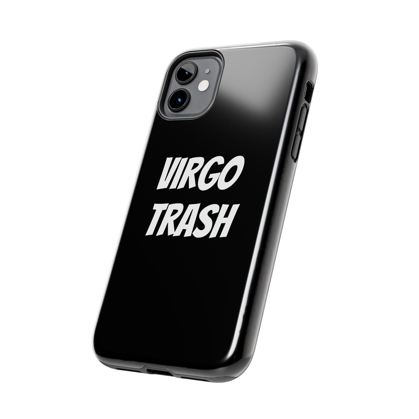 virgo trash phone case