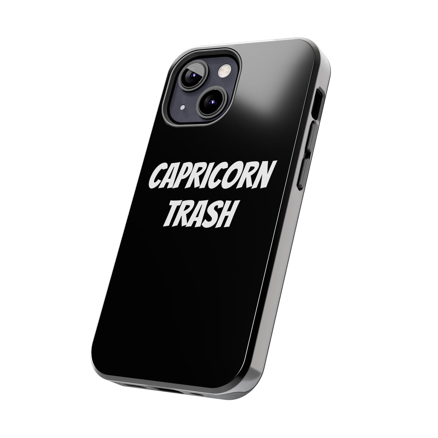 capricorn trash phone case