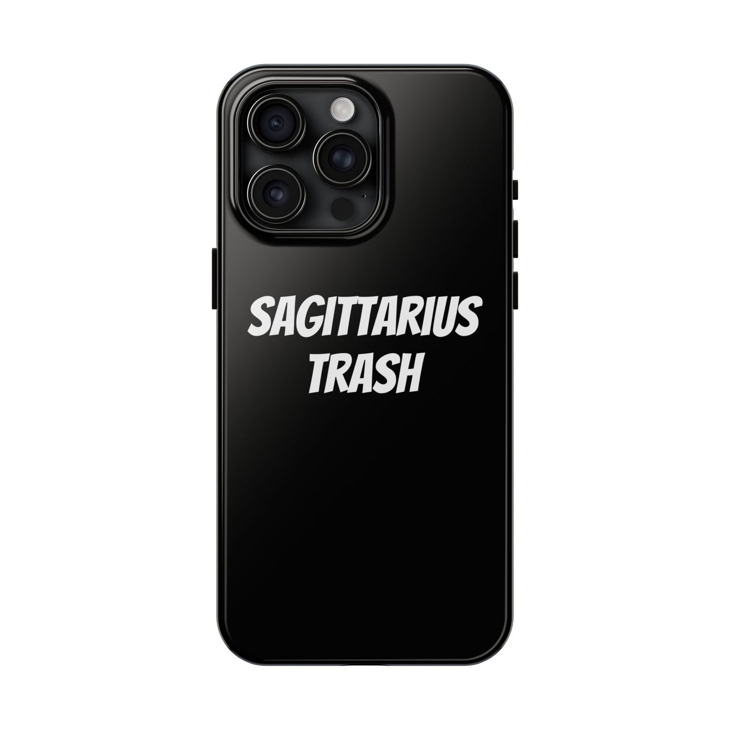 sagittarius trash phone case