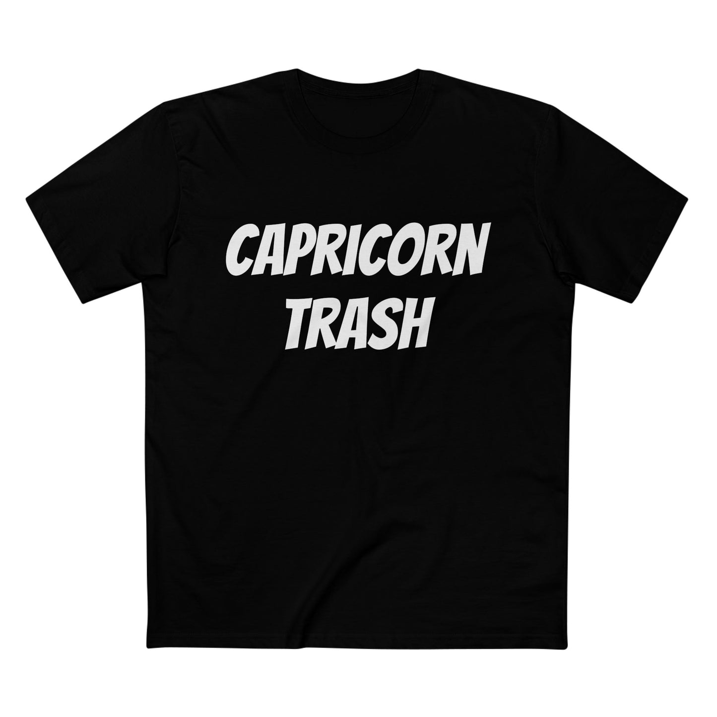 men's capricorn trash tee