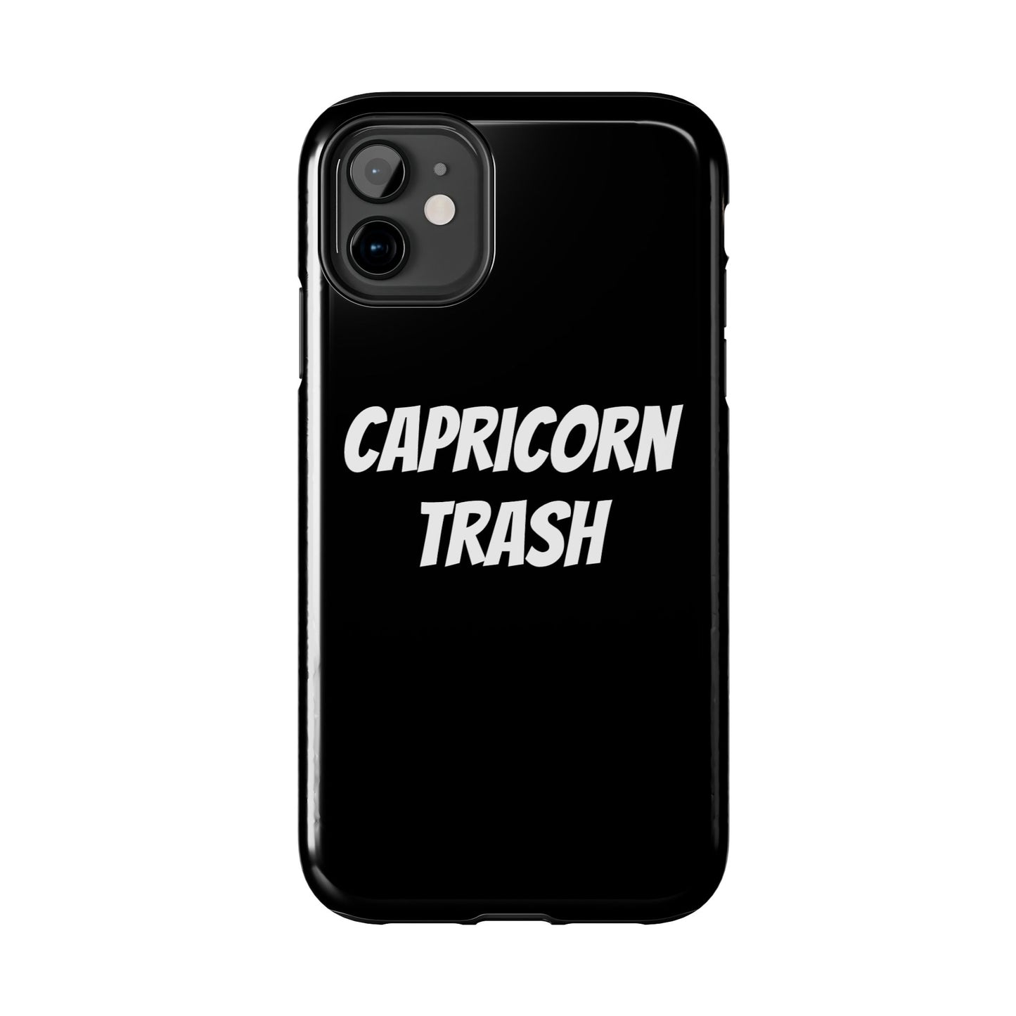 capricorn trash phone case