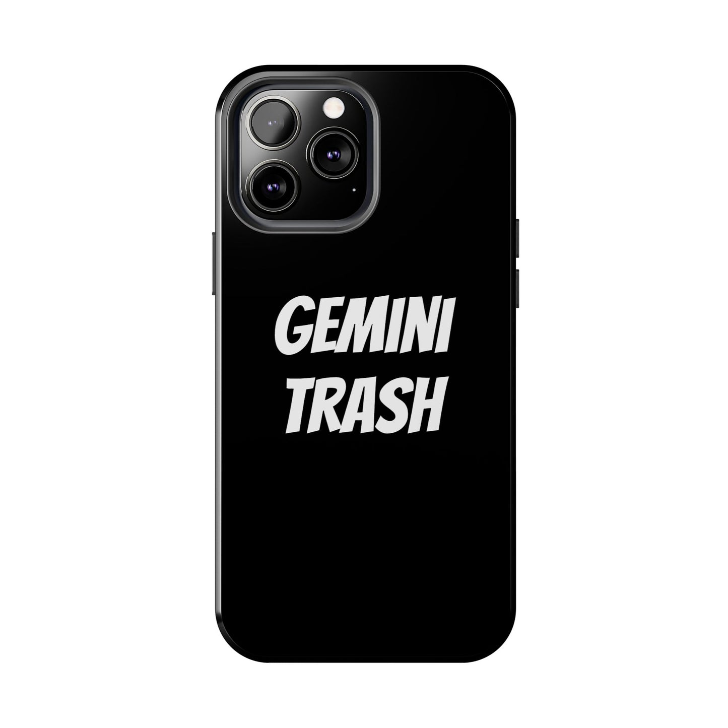 gemini trash phone case