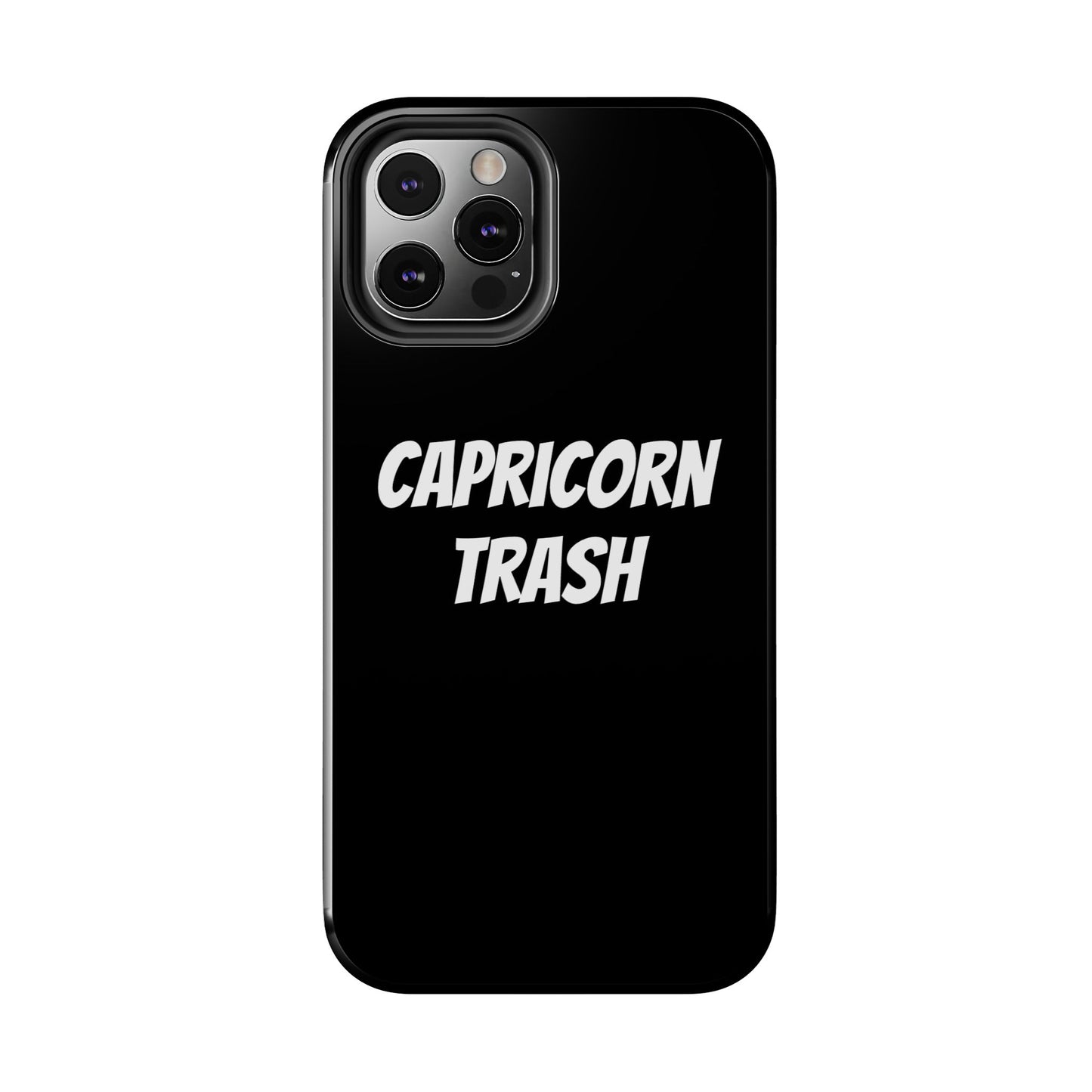 capricorn trash phone case