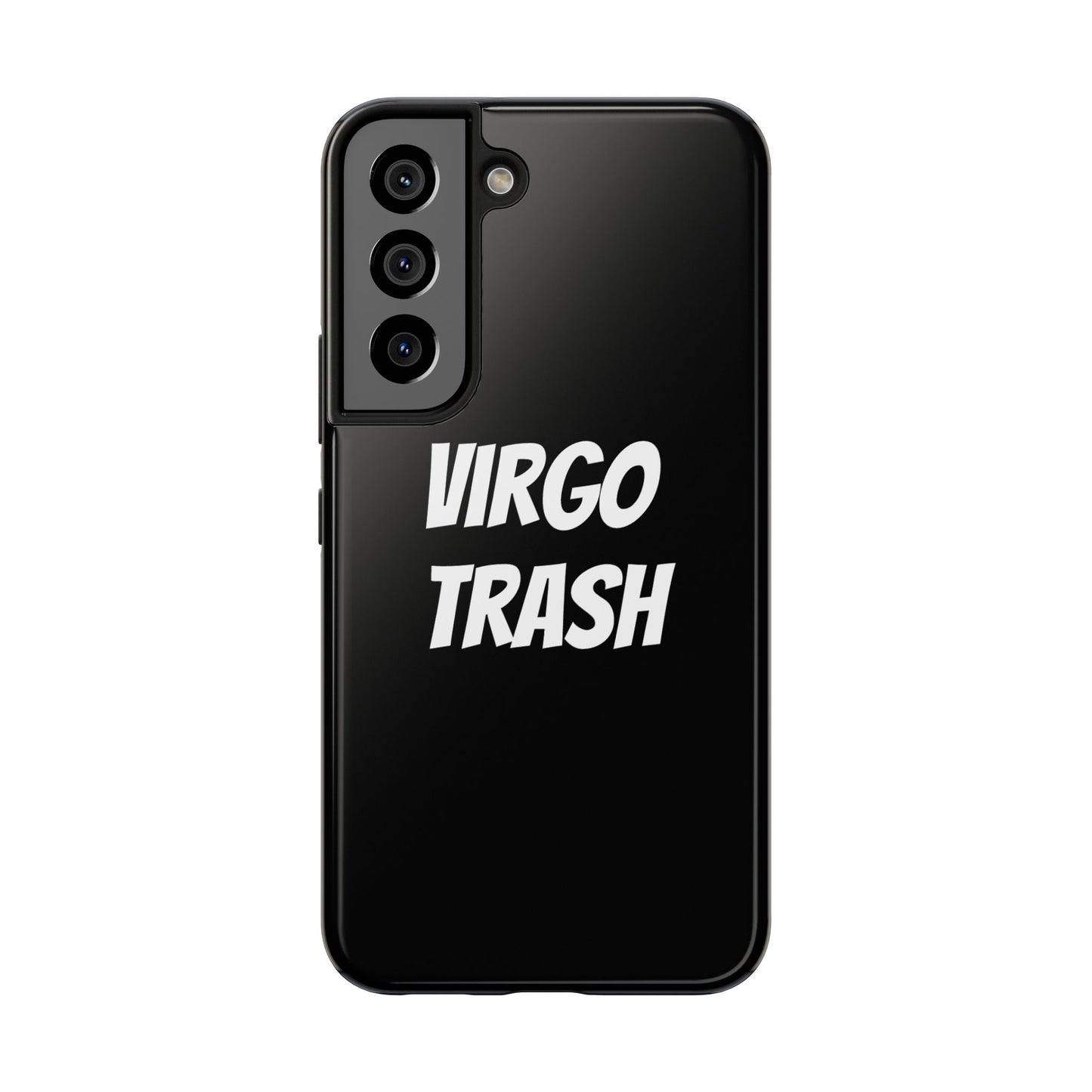 virgo trash phone case