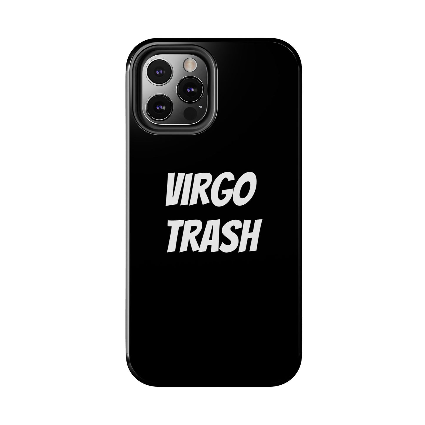 virgo trash phone case
