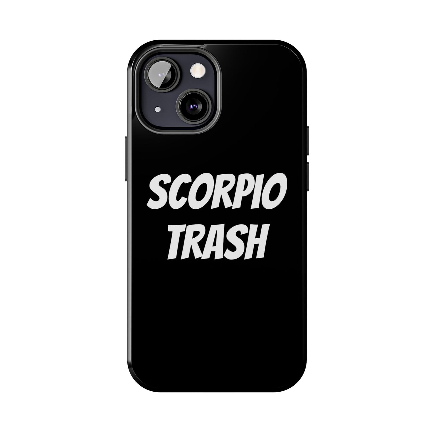 scorpio trash phone case