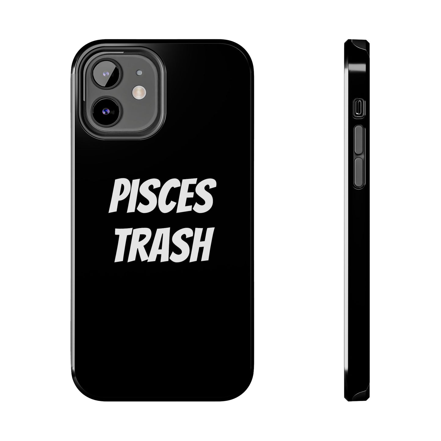 pisces trash phone case