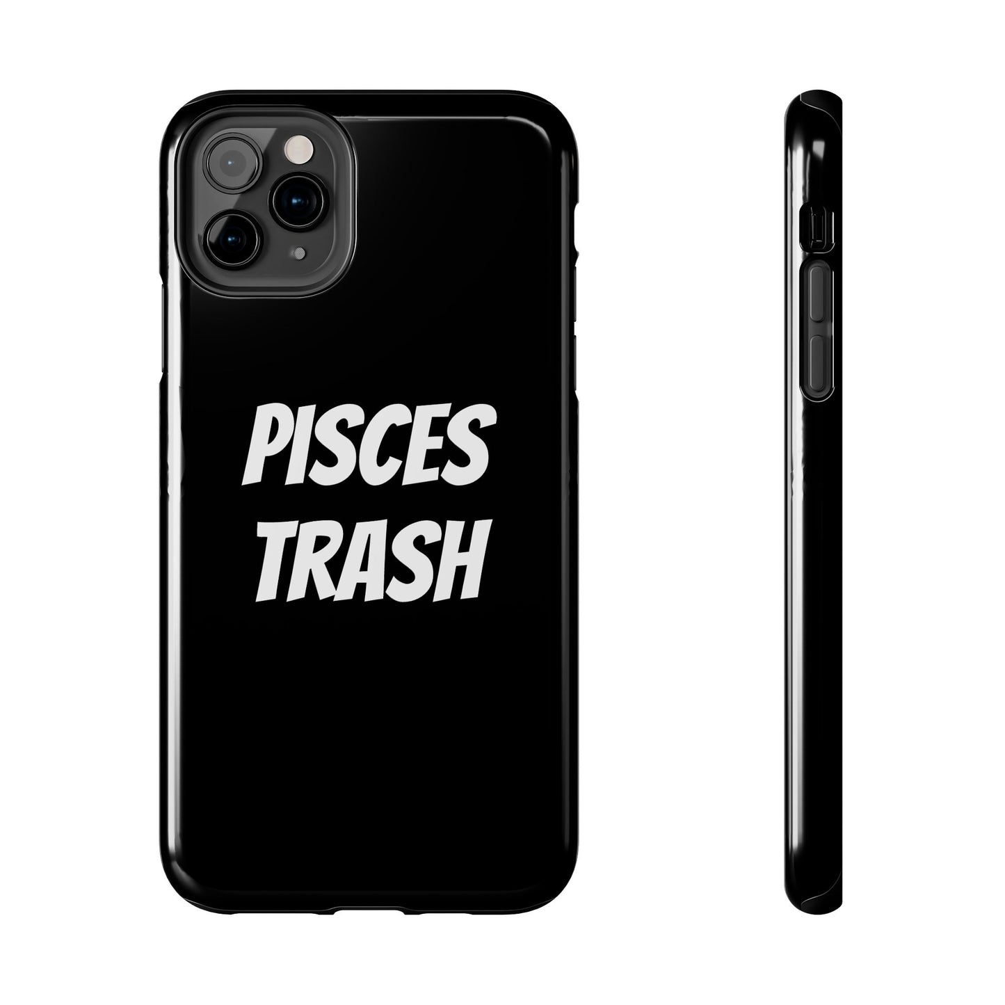 pisces trash phone case
