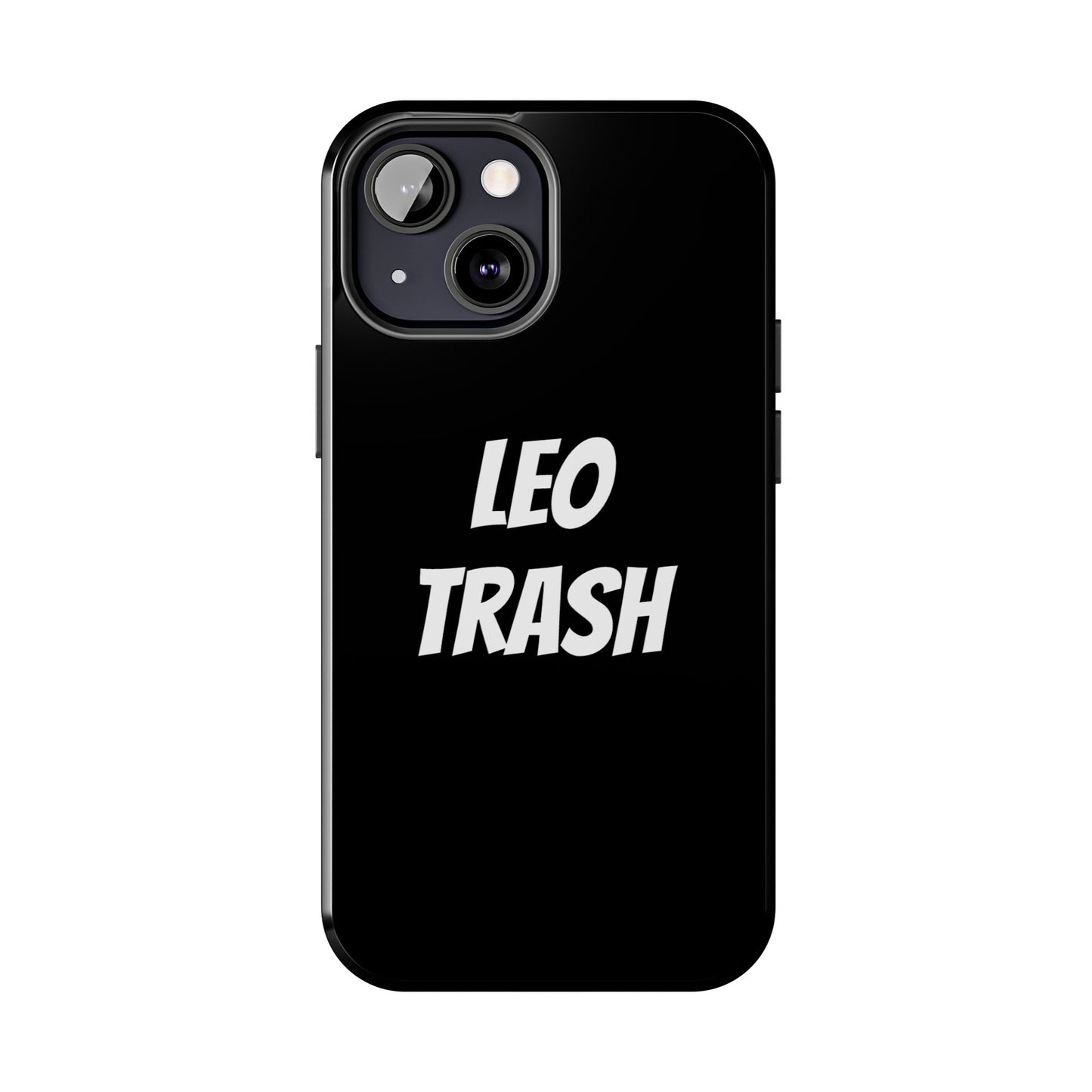 leo trash phone case
