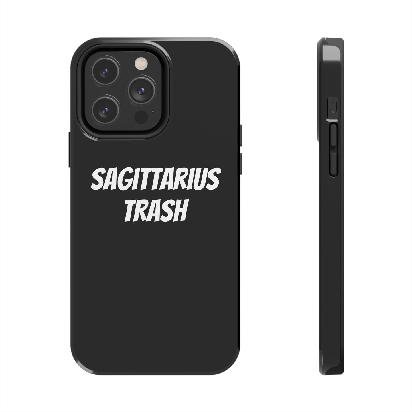 sagittarius trash phone case