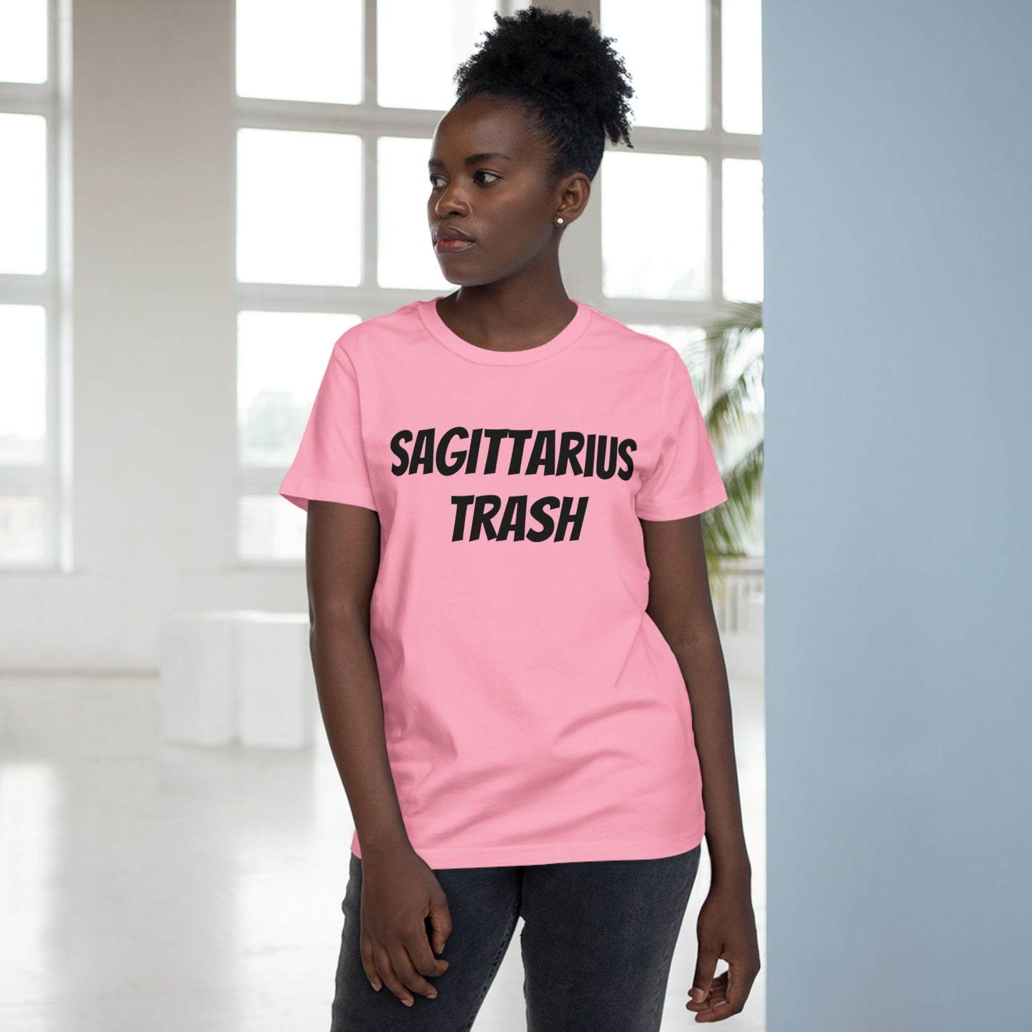 sagittarius trash women’s tee