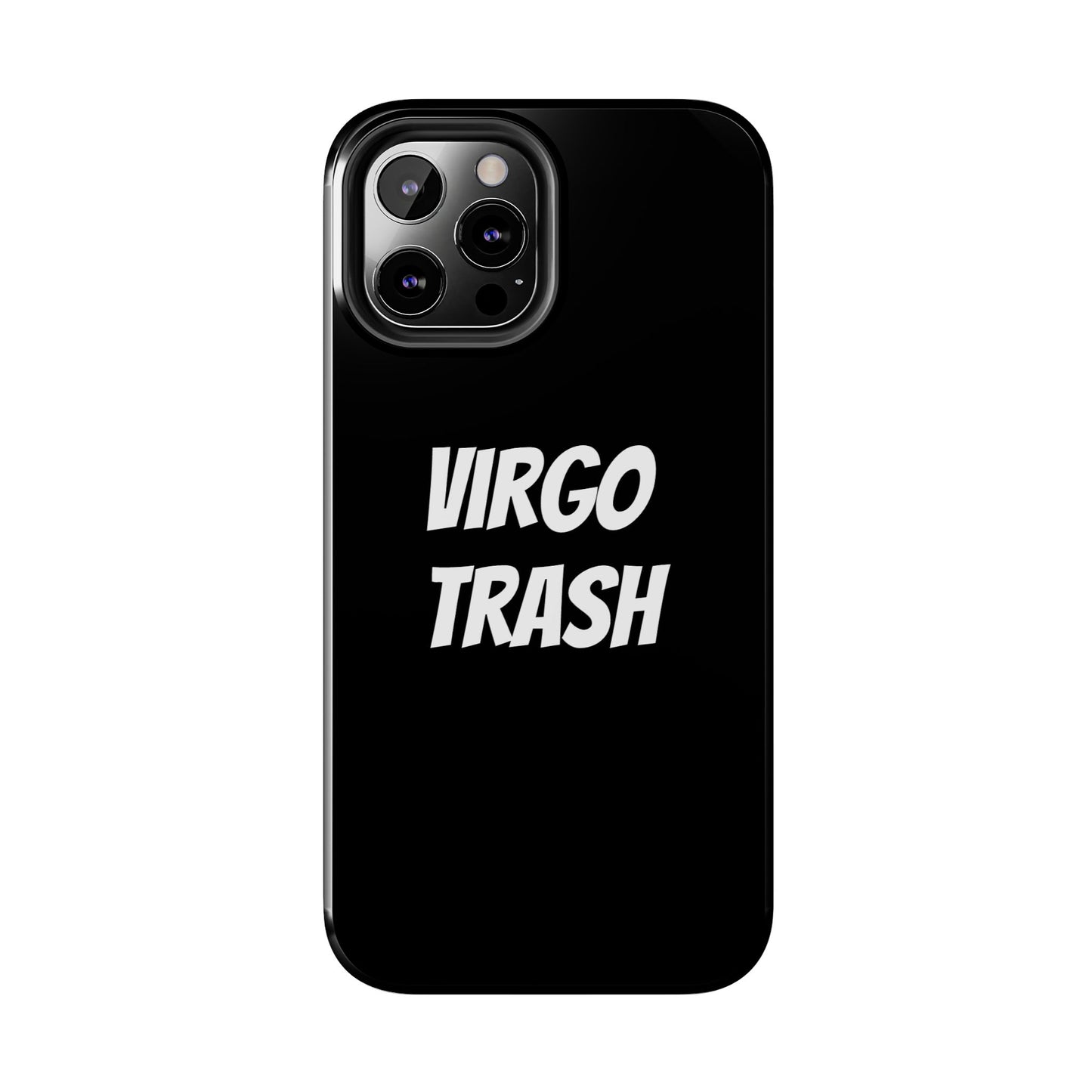 virgo trash phone case