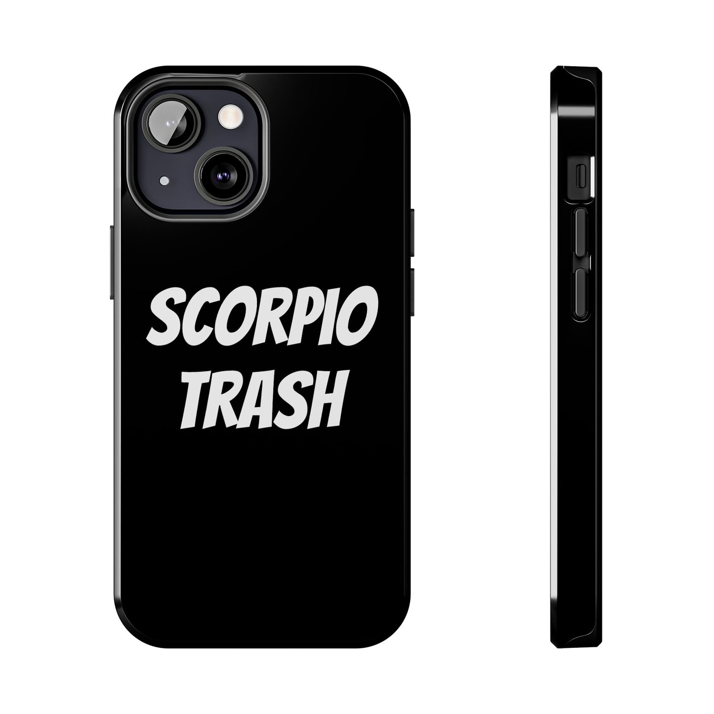 scorpio trash phone case
