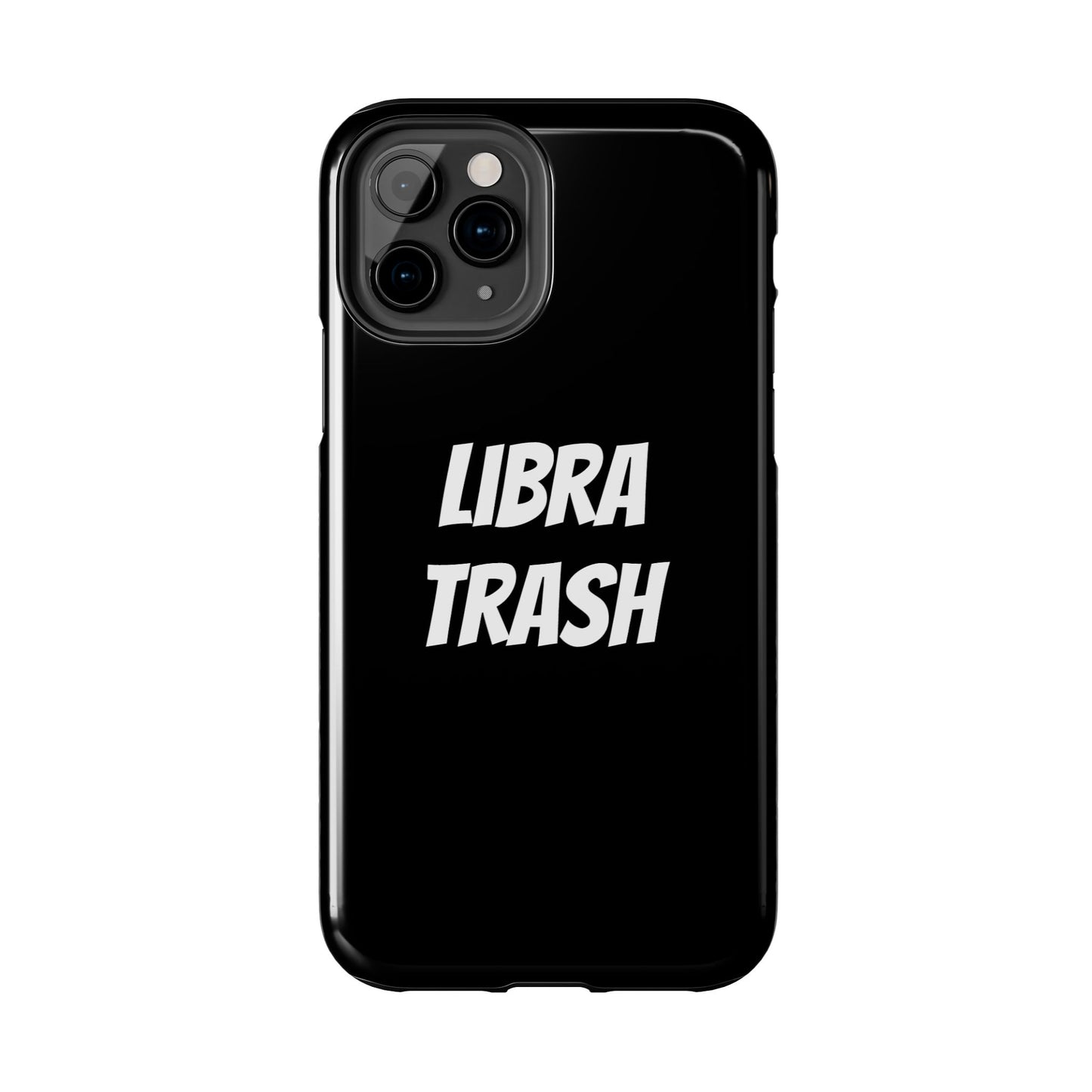 libra trash phone case