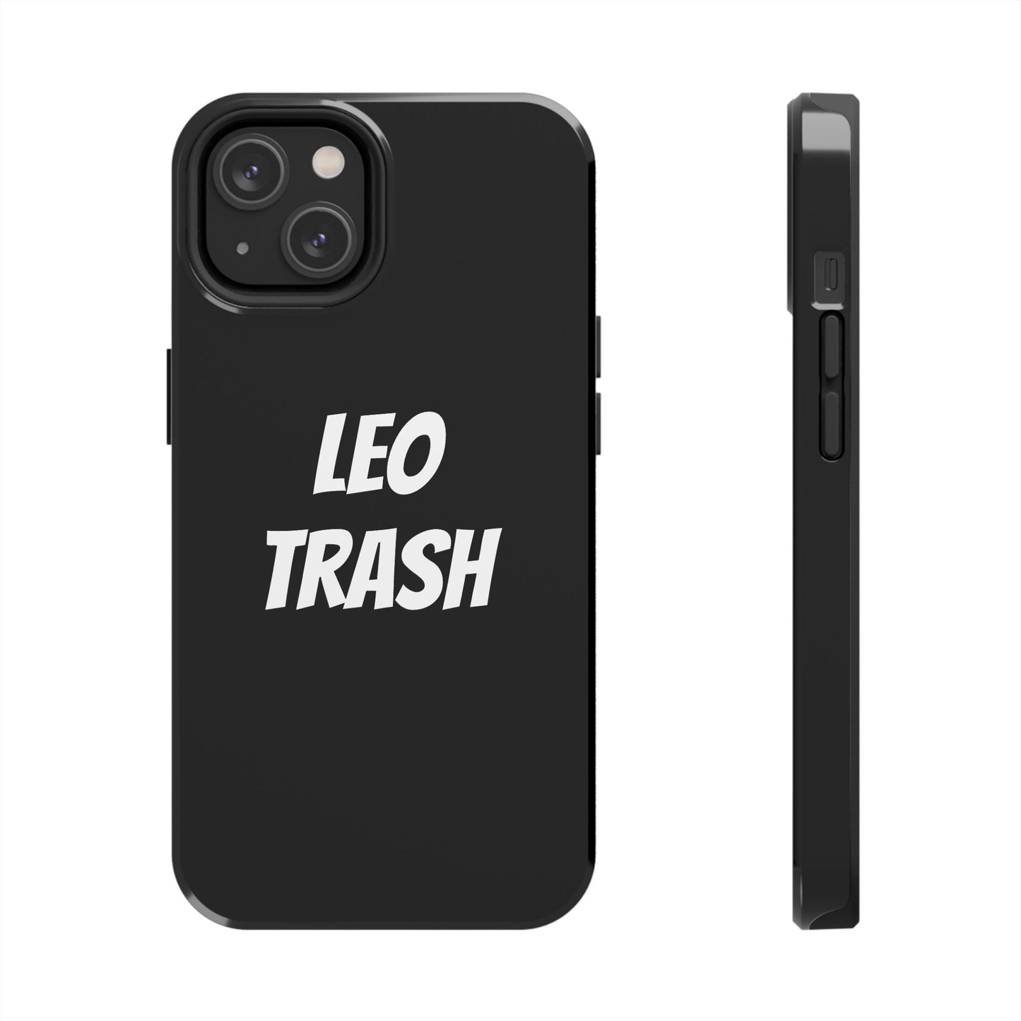 leo trash phone case