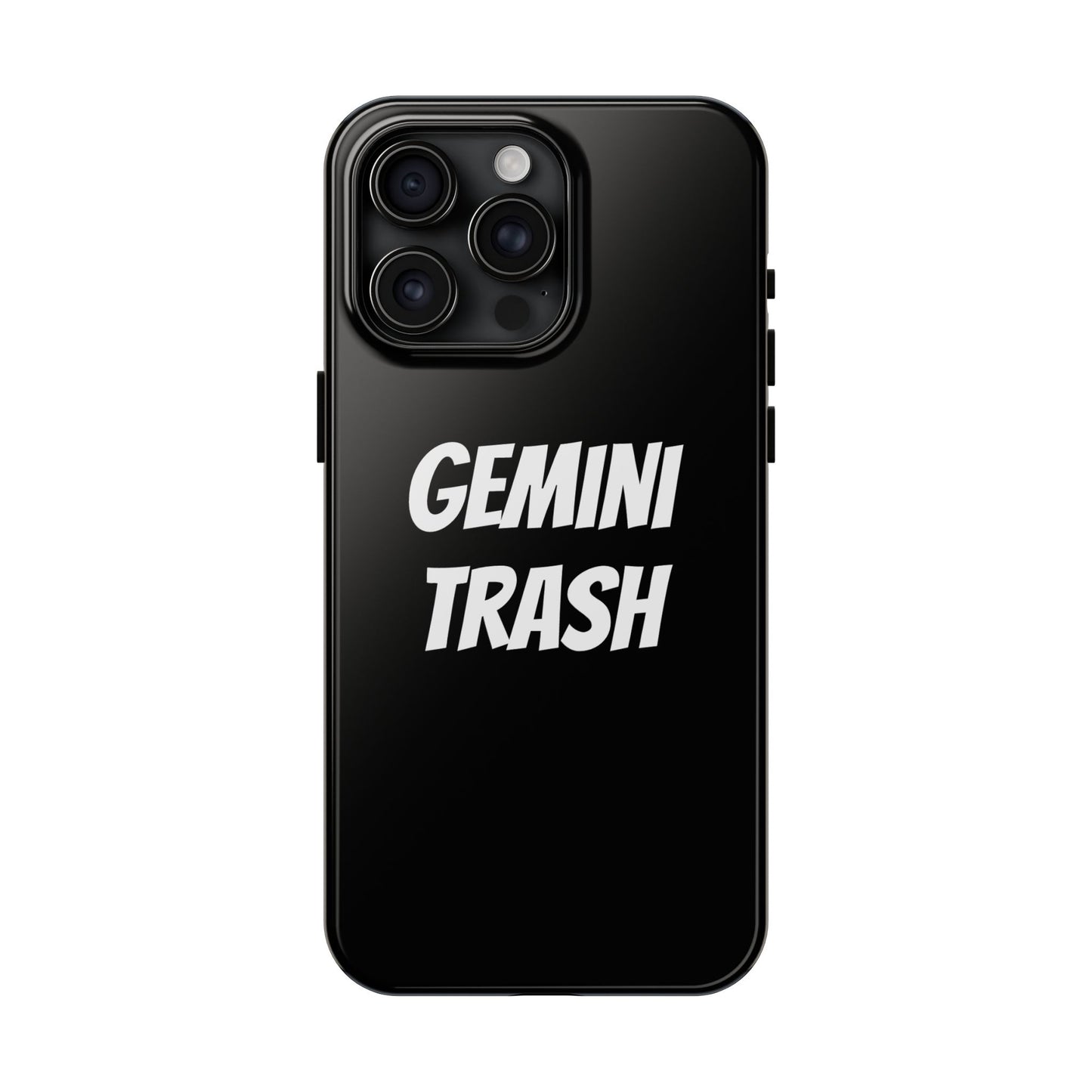 gemini trash phone case