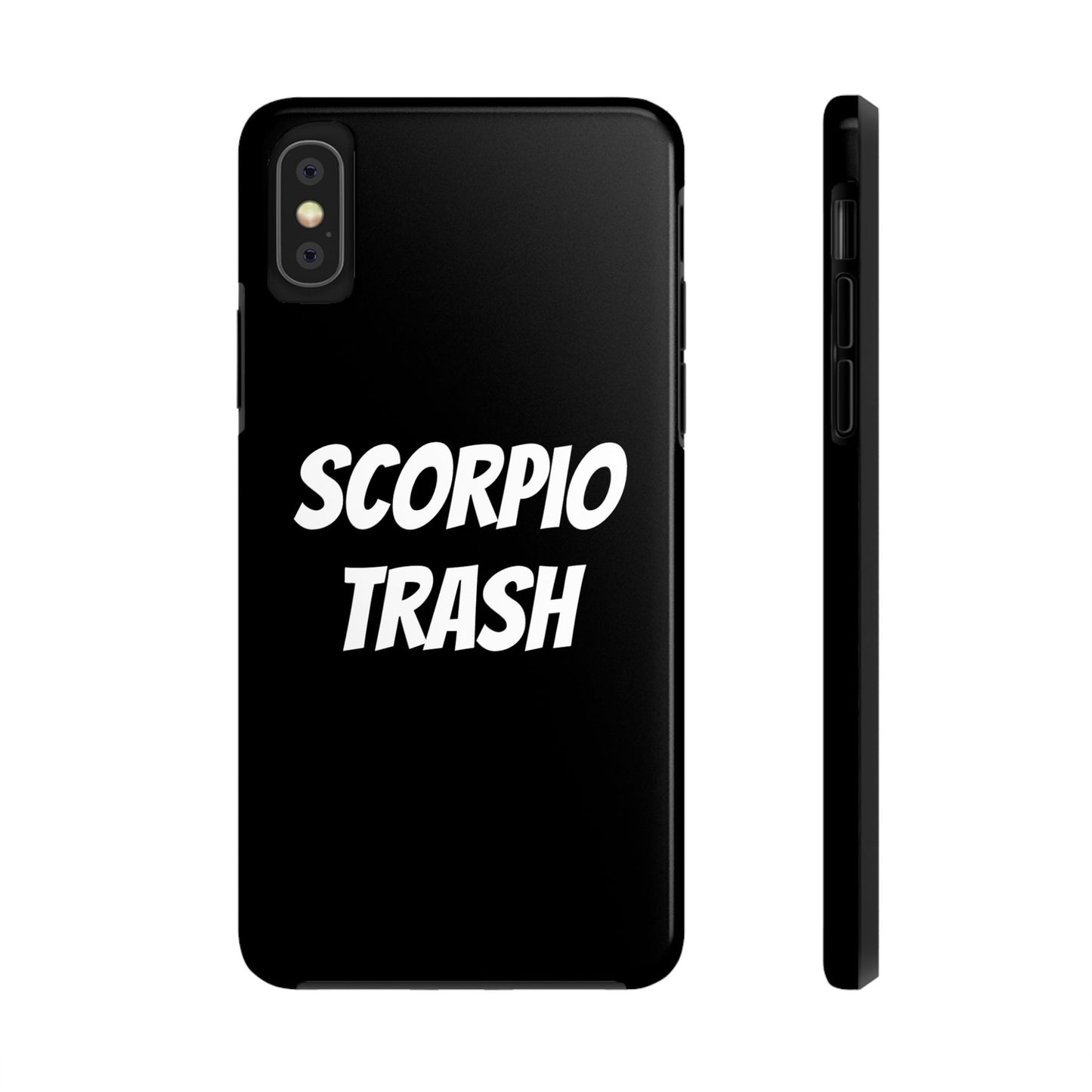 scorpio trash phone case